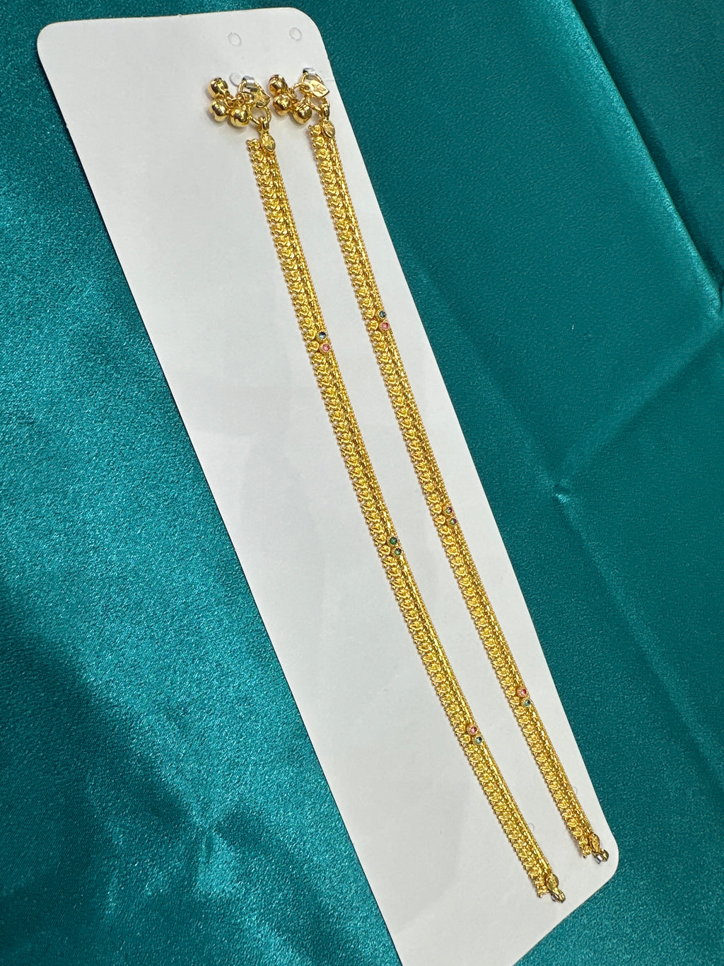 Women’s Fancy/Traditional Silver Gold plated Anklet