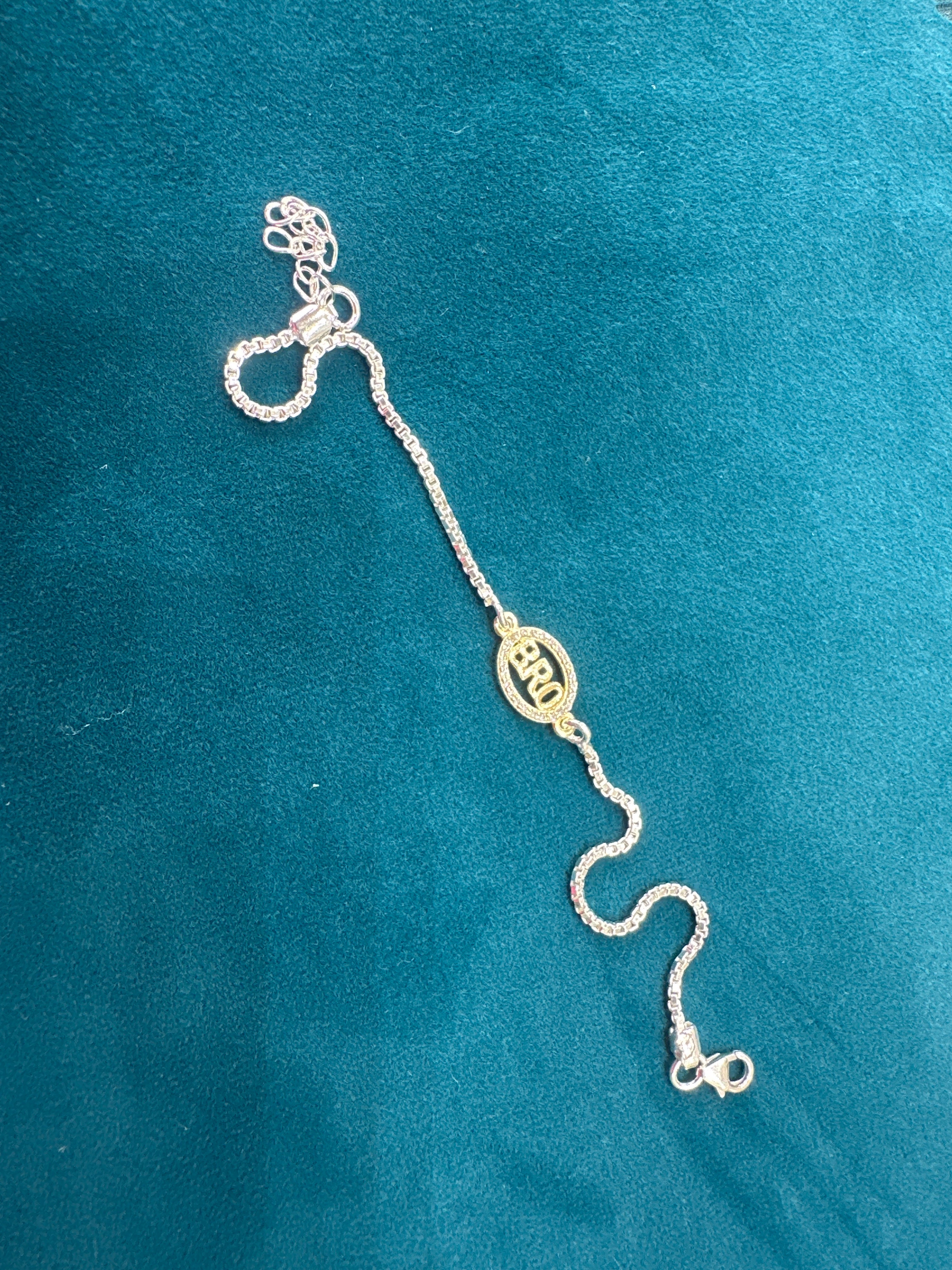 Silver Fancy Rakhi