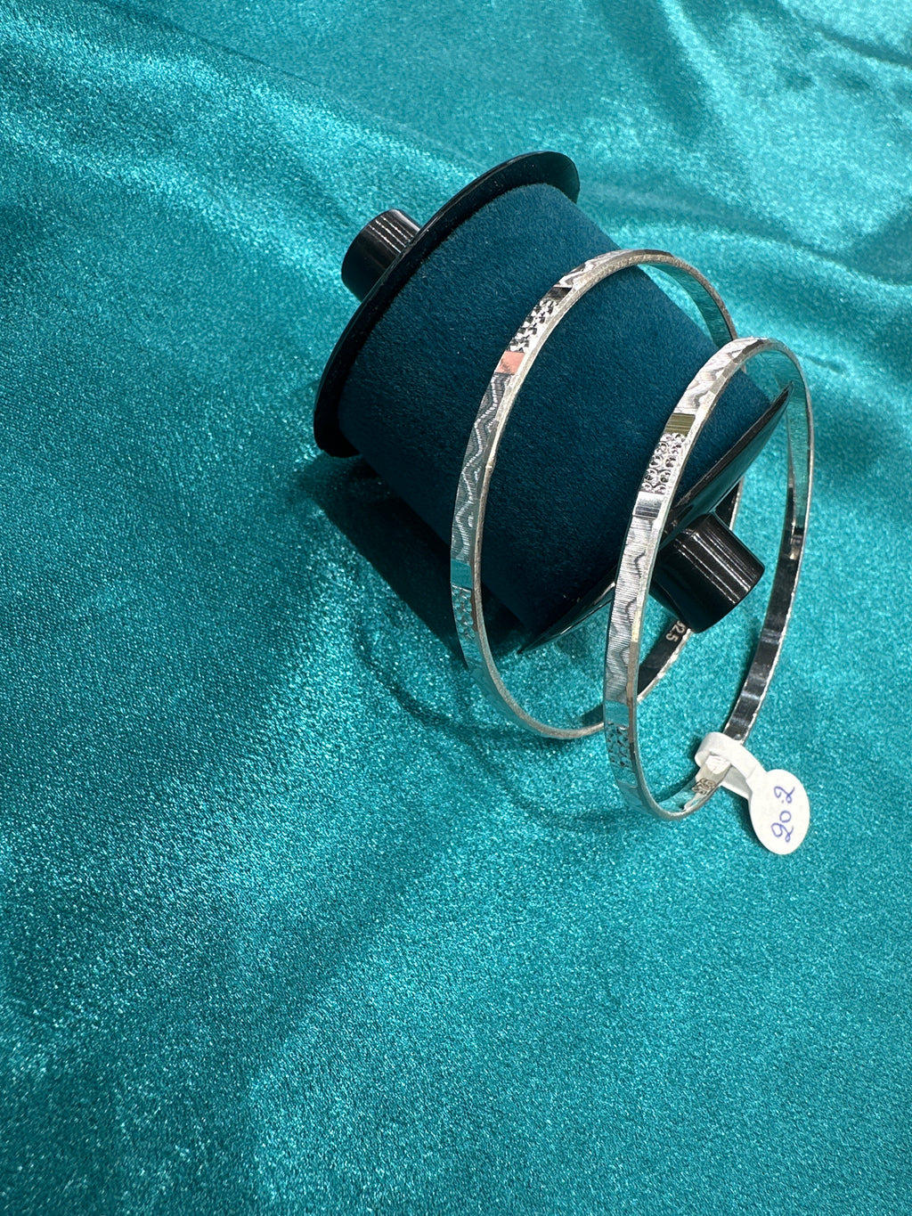 Designer Silver Bangles