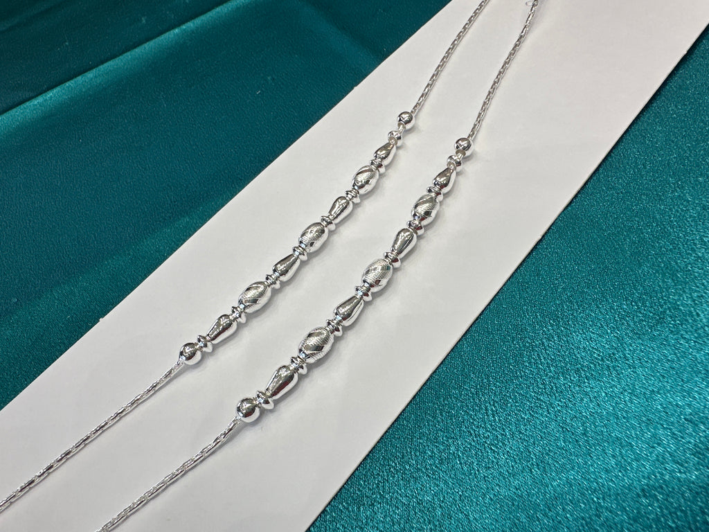 Women’s Fancy/Traditional Silver Anklet