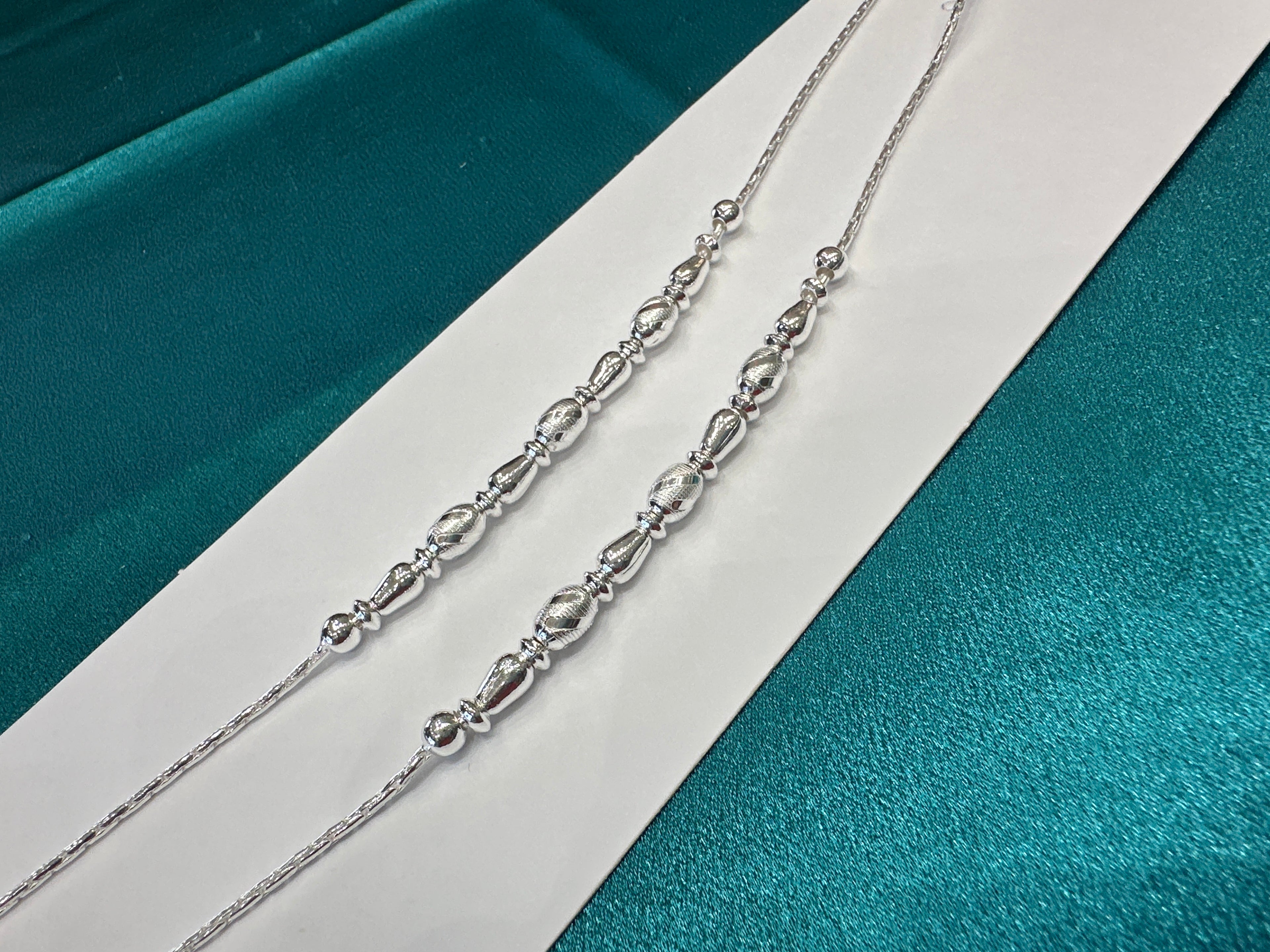 Women’s Fancy/Traditional Silver Anklet