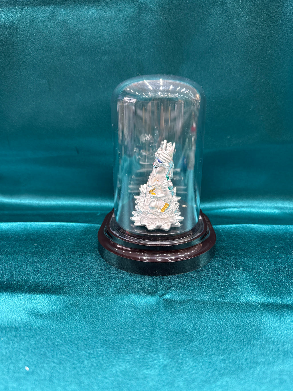 Pure Silver  Lakshmi Ganesh Ji Idol (Murti)