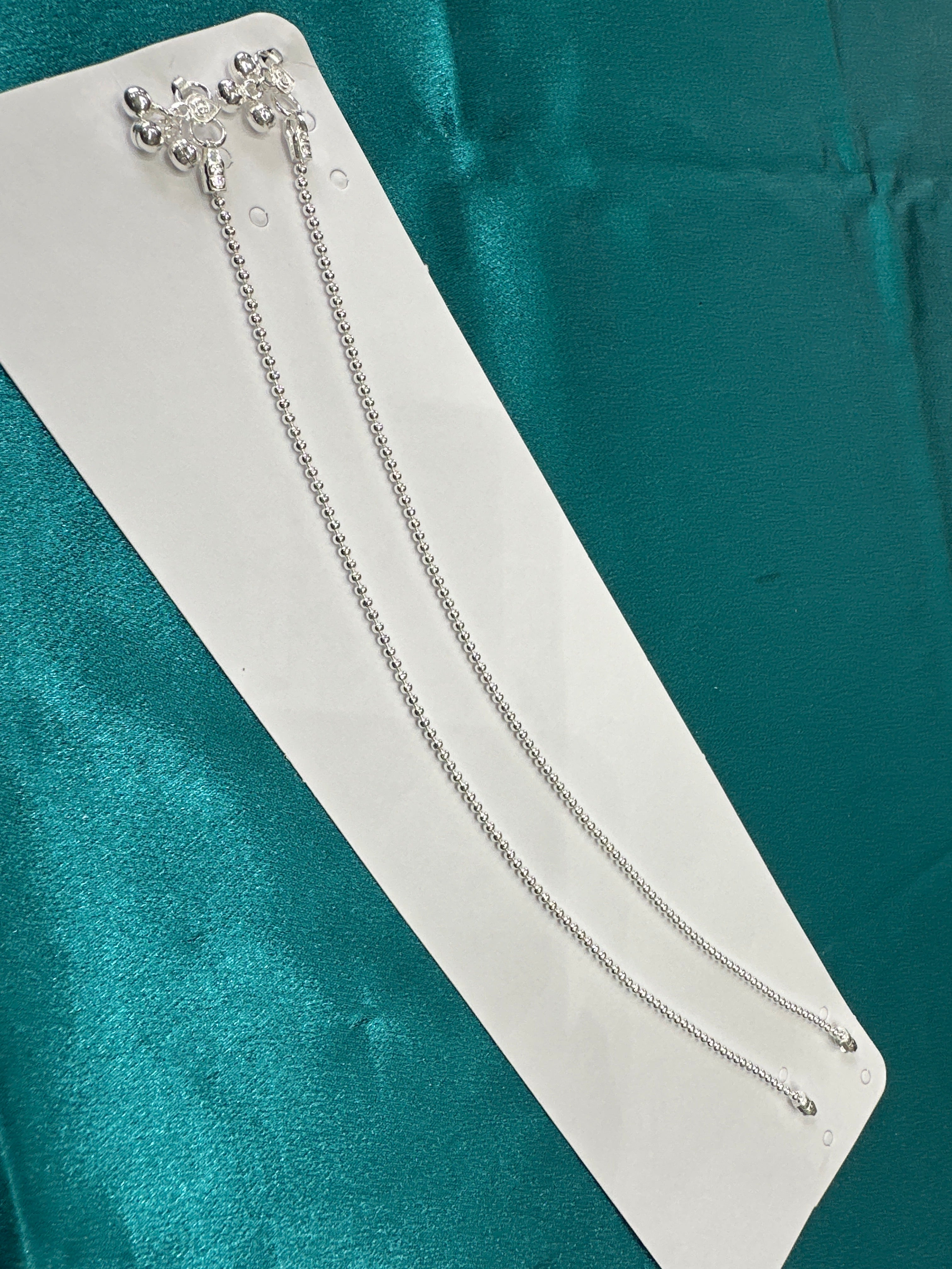 Women’s Fancy/Traditional Silver Anklet