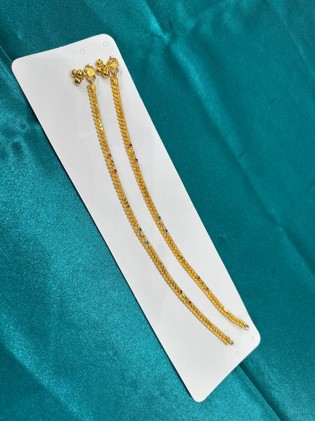 Women’s Fancy/Traditional Silver Gold plated Anklet