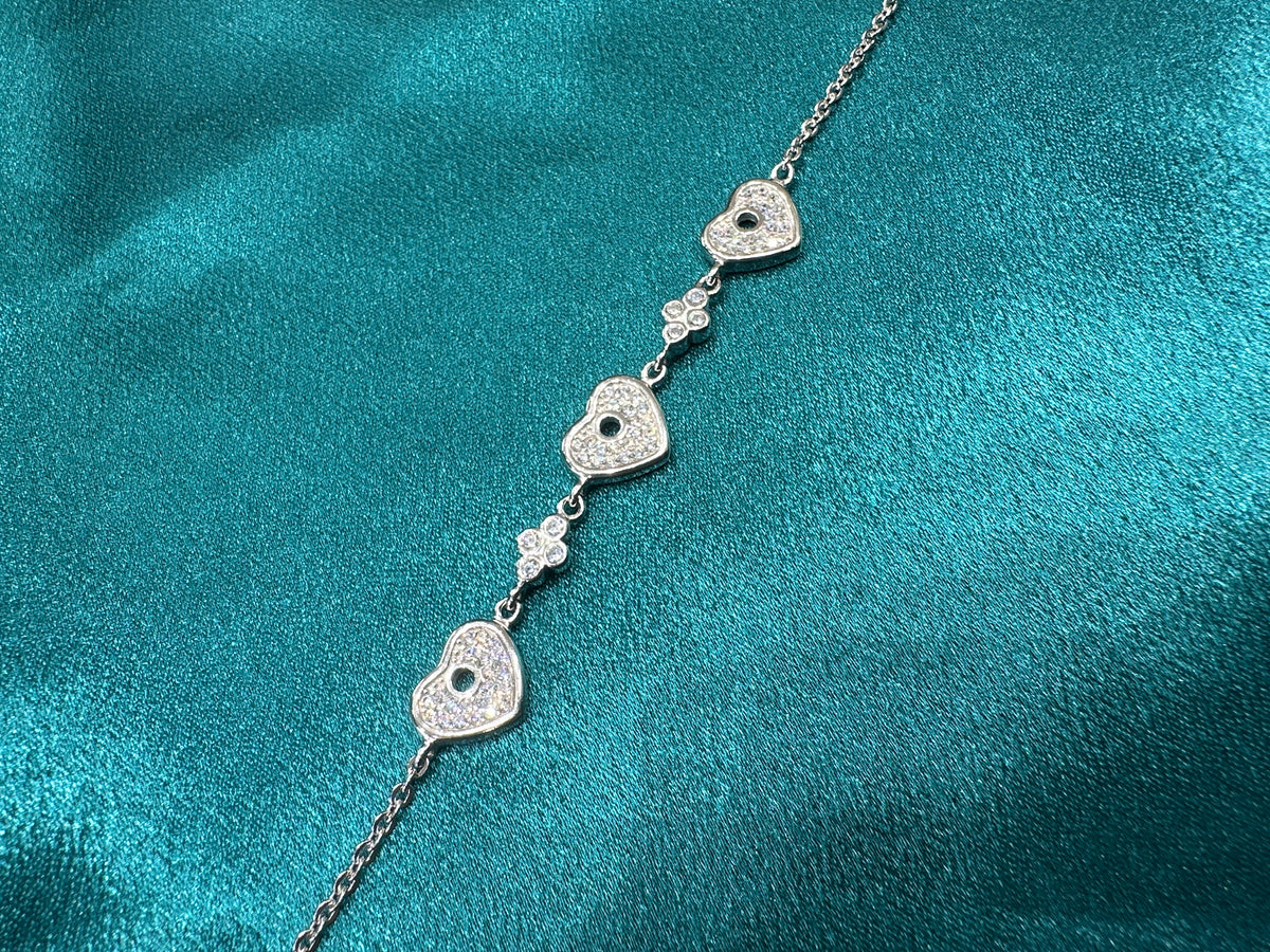 Women’s Fancy Silver 925 Bracelet