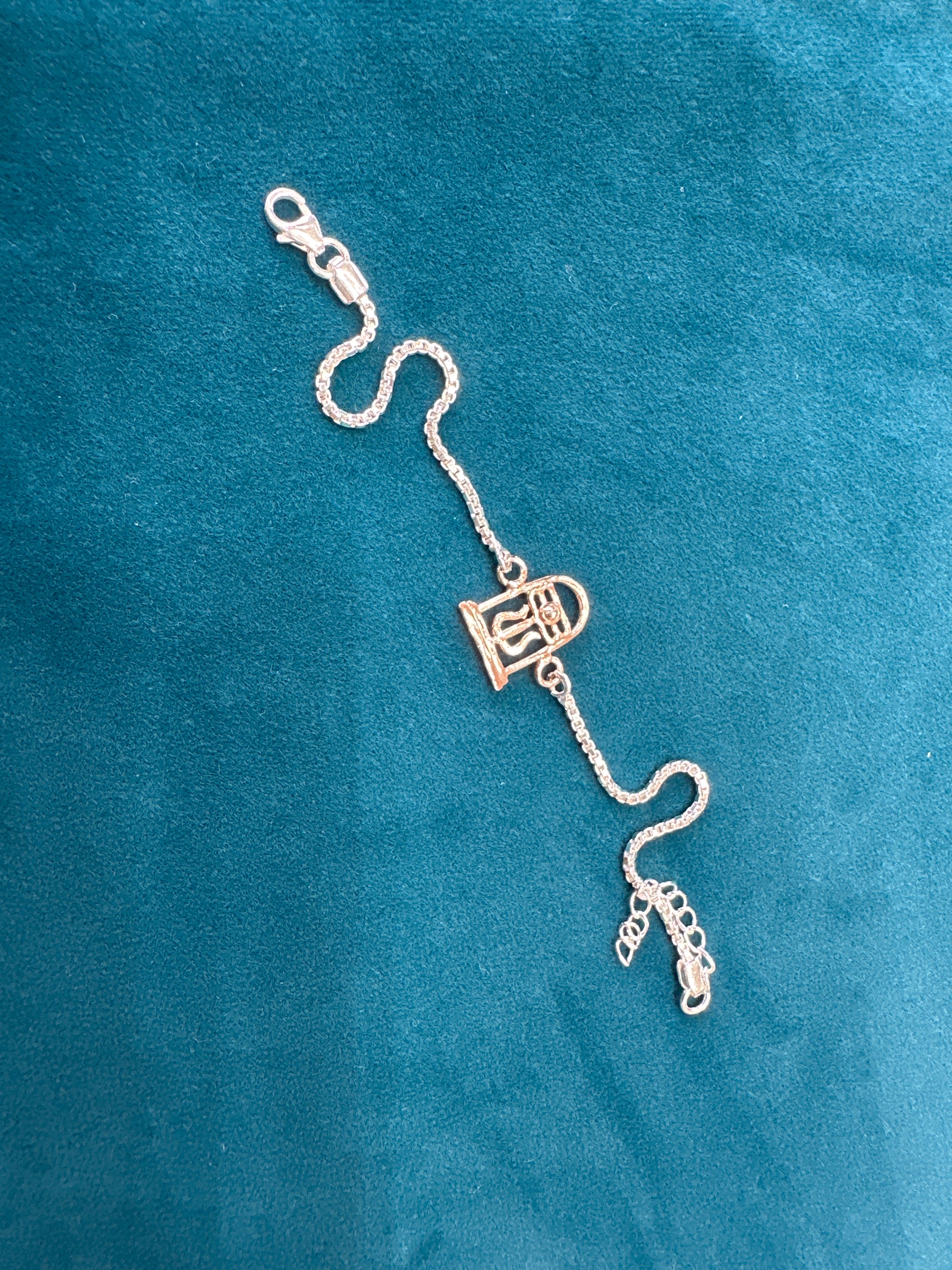 Silver Fancy Rakhi