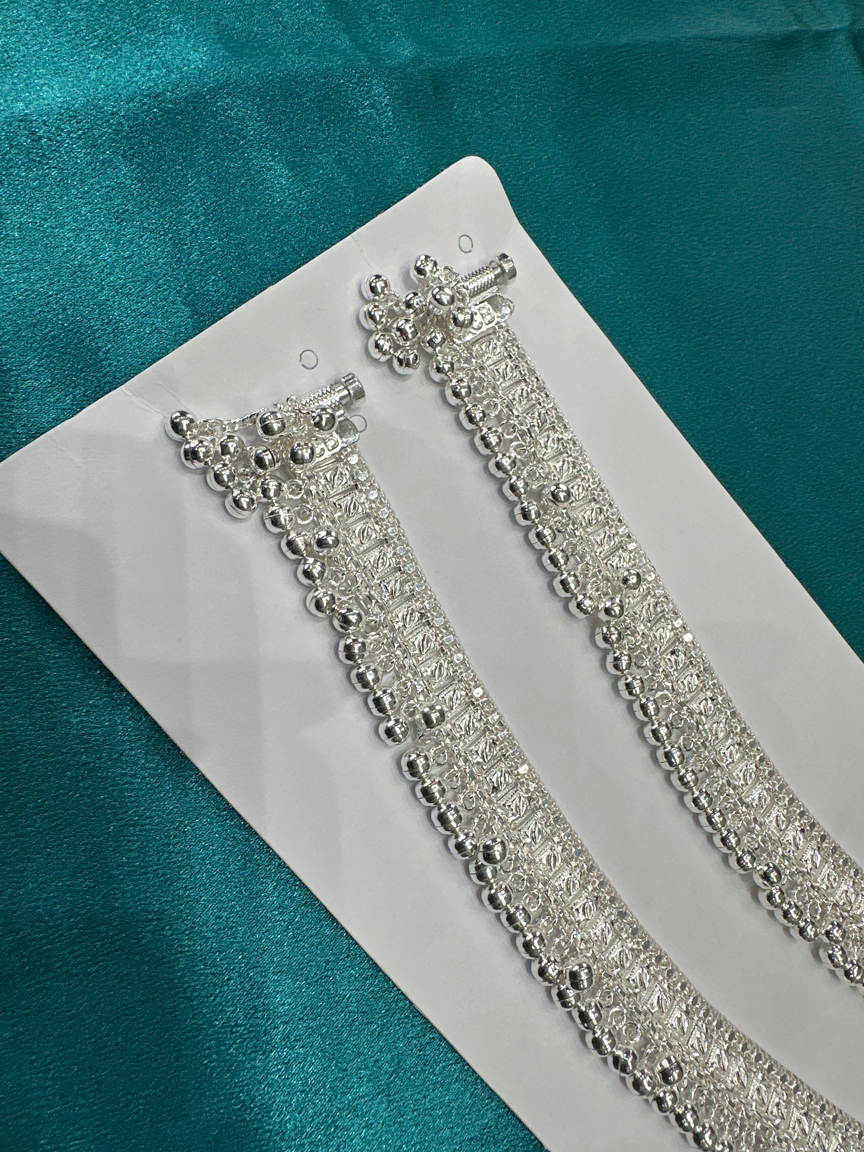 Women’s Fancy/Traditional Silver Anklet