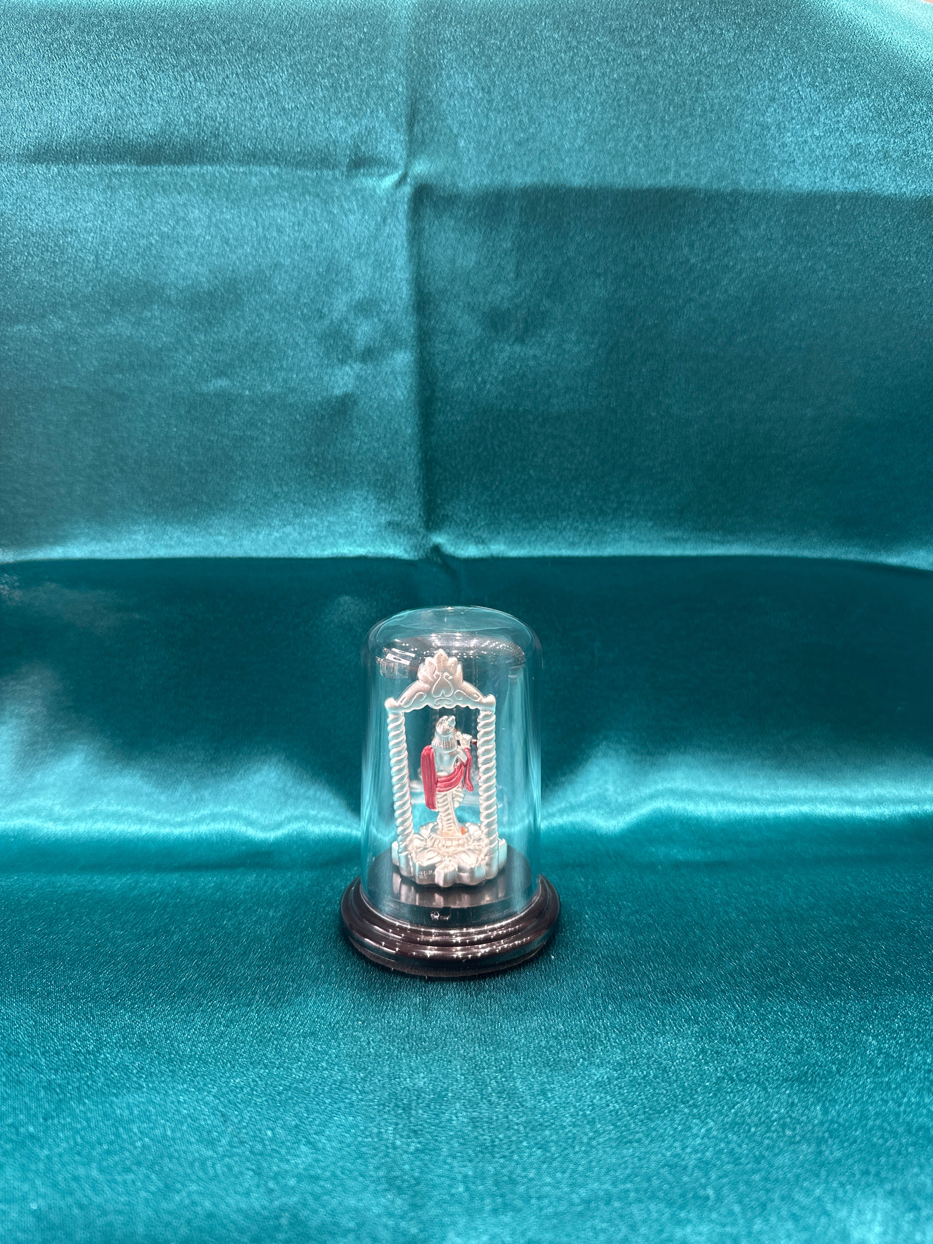 Pure Silver Krishna Ji Idol (Murti)