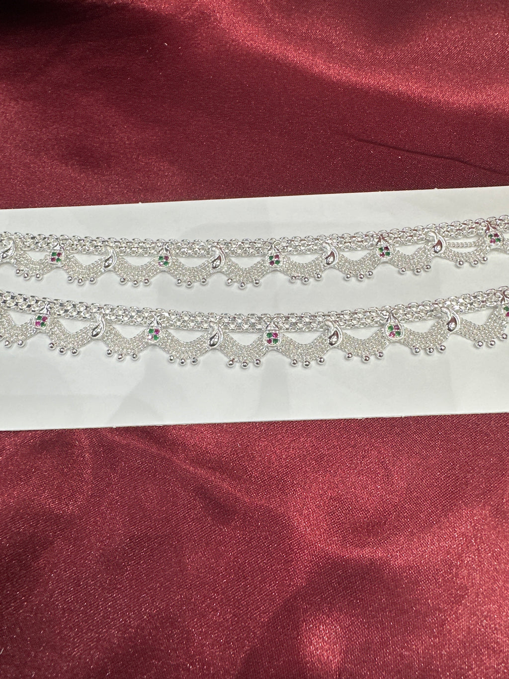 Women’s Fancy/Traditional Silver Anklet
