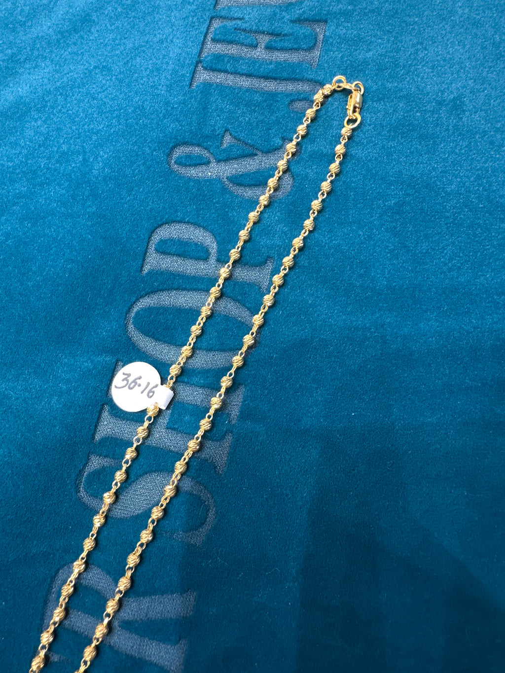 22K Designer Gold Chain