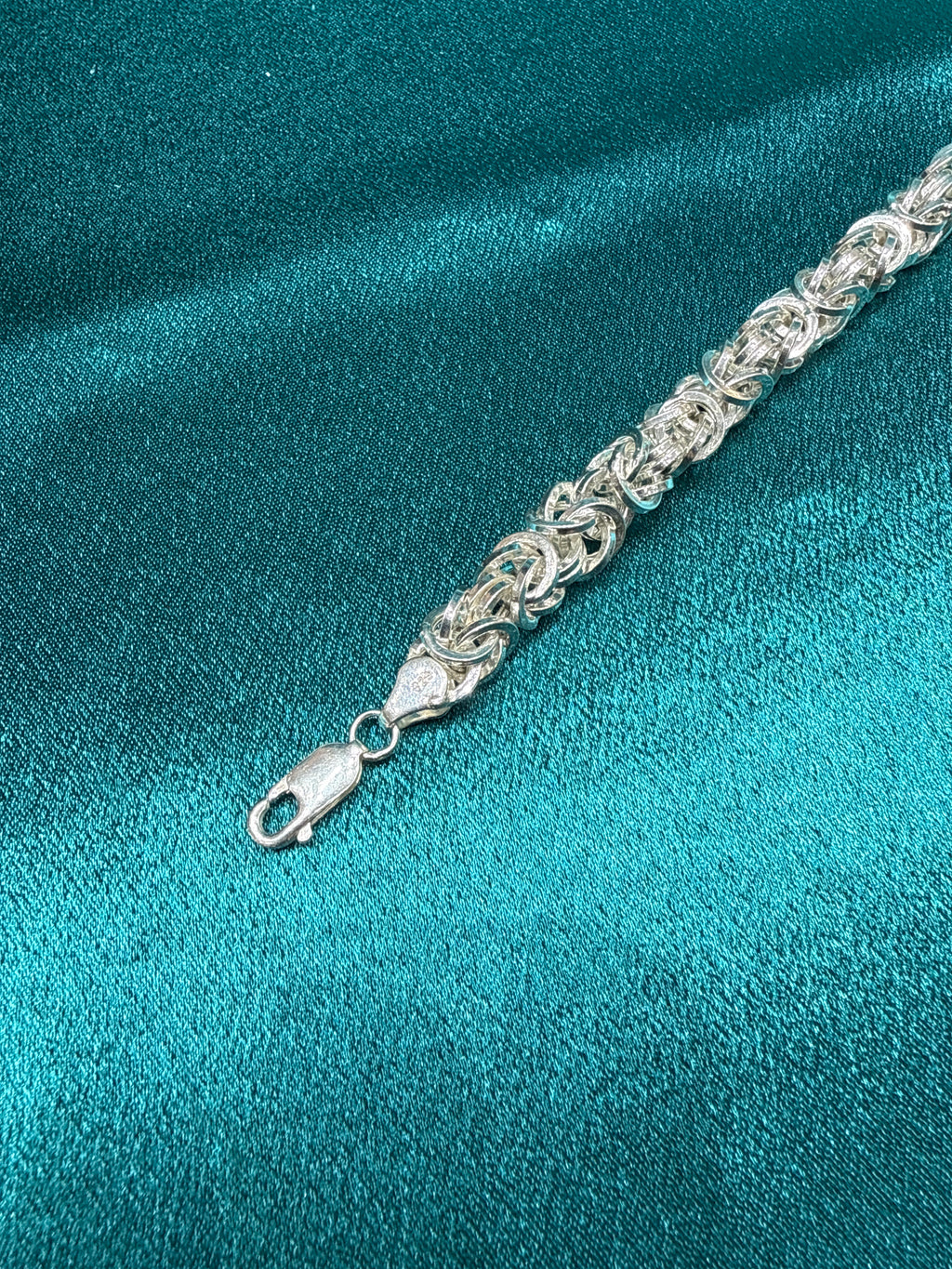 Men’s Designer Silver Bracelet (8mm)