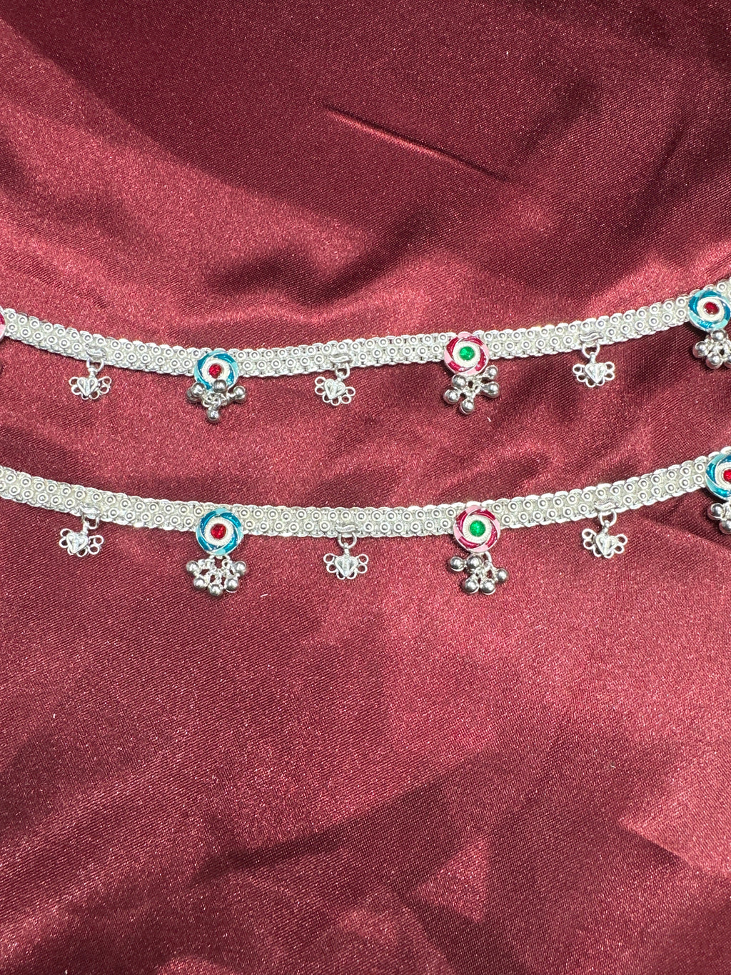 Women’s Fancy/Traditional Silver Anklet