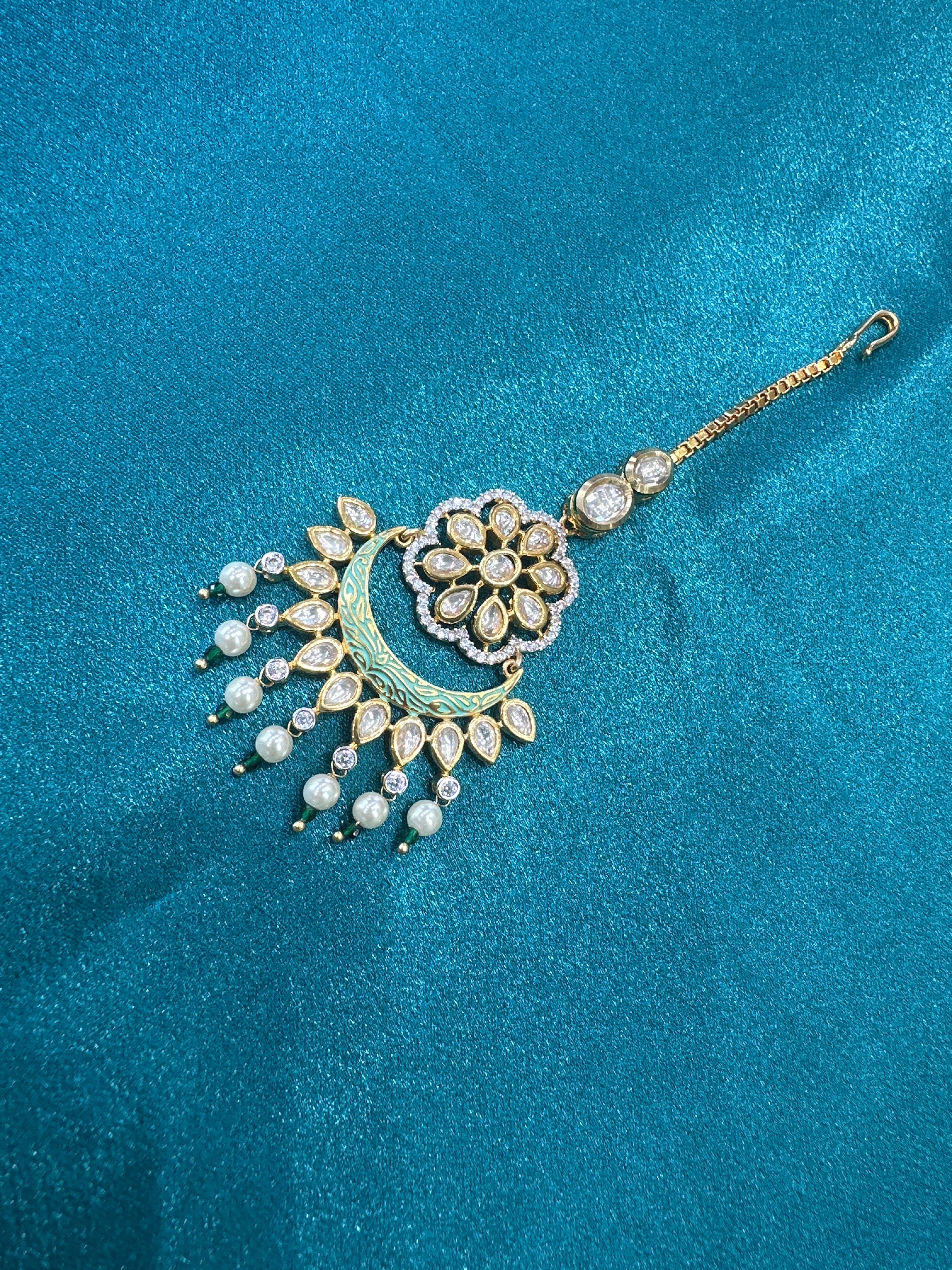 Silver Tikka with Gold plating