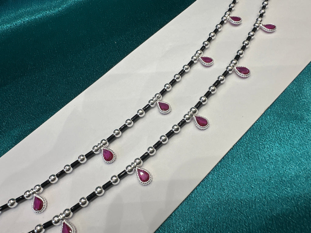 Women’s Fancy/Traditional Silver Anklet