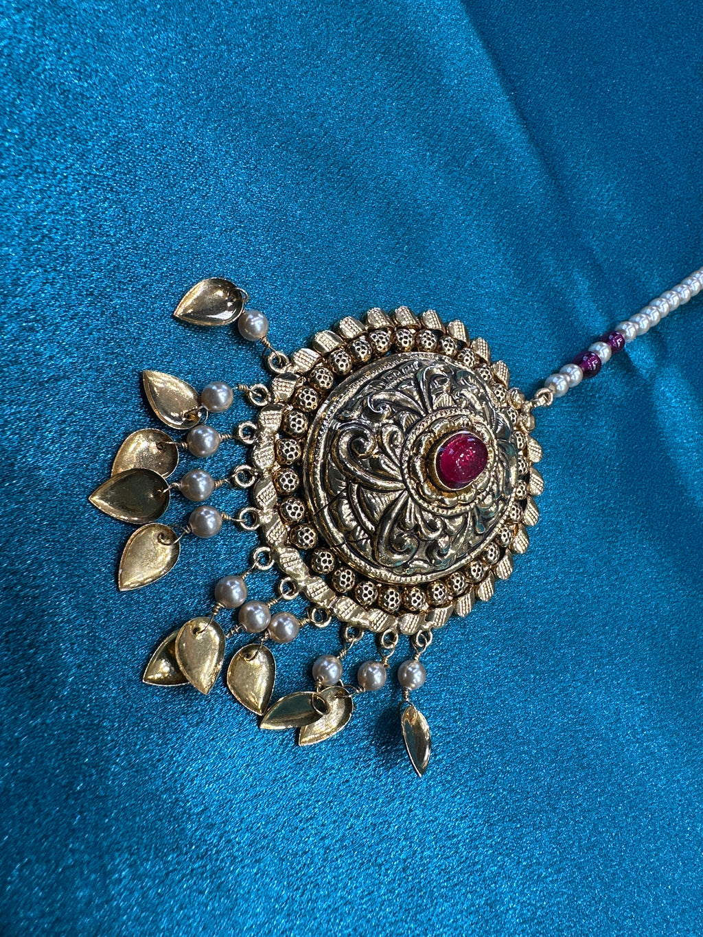 Silver Tikka with Gold plating