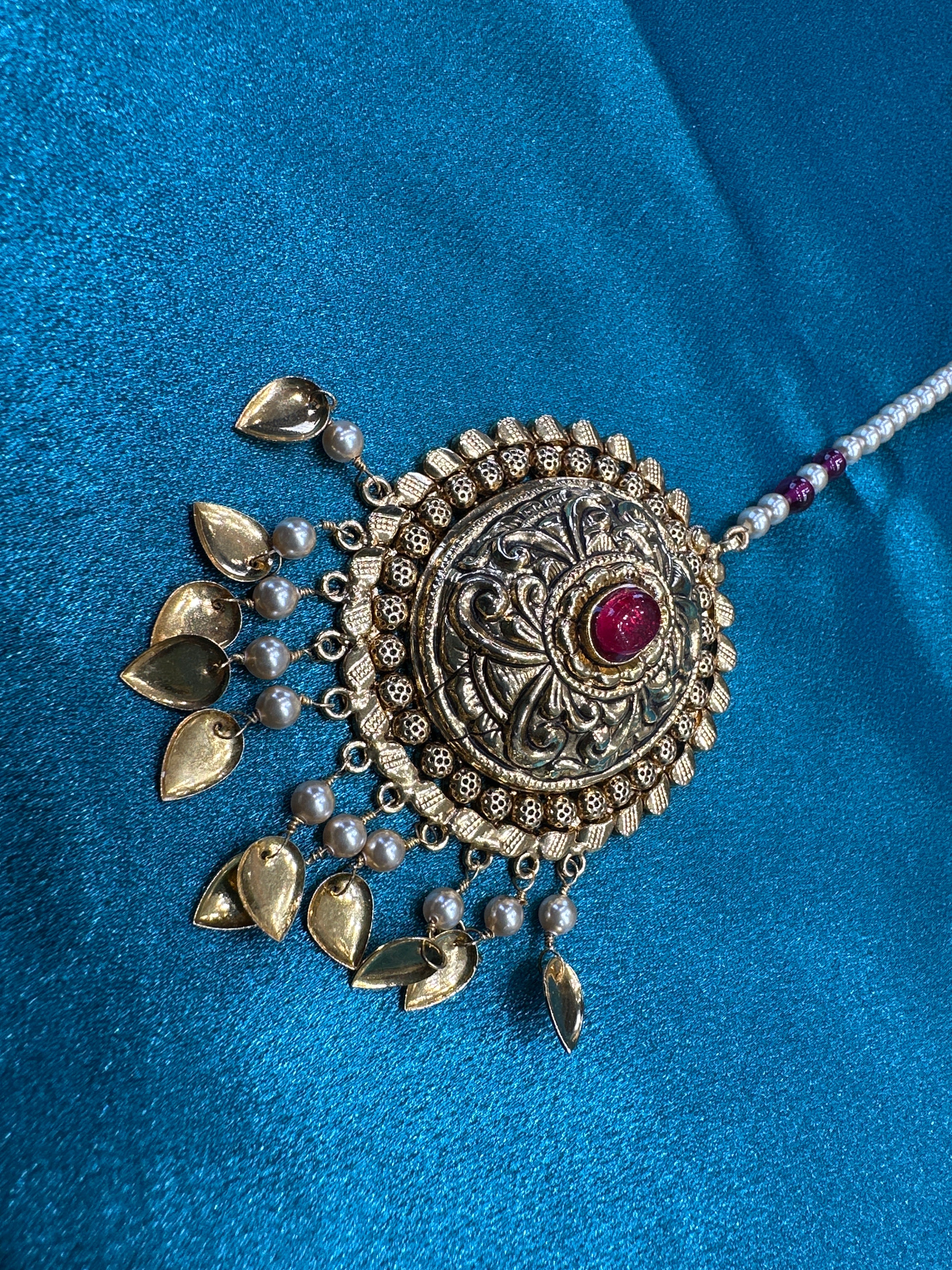 Silver Tikka with Gold plating