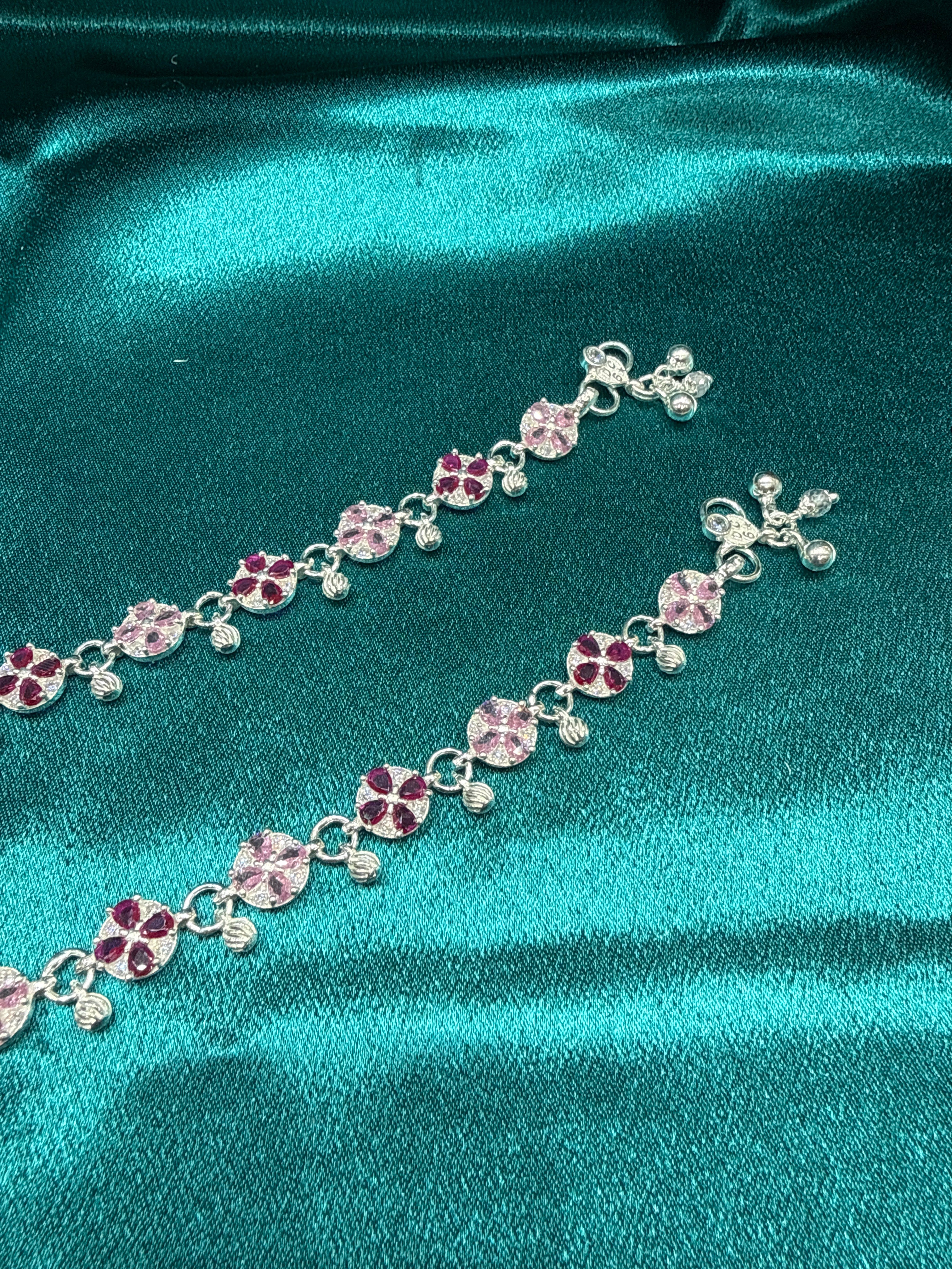 Women’s Fancy/Traditional Silver Anklet