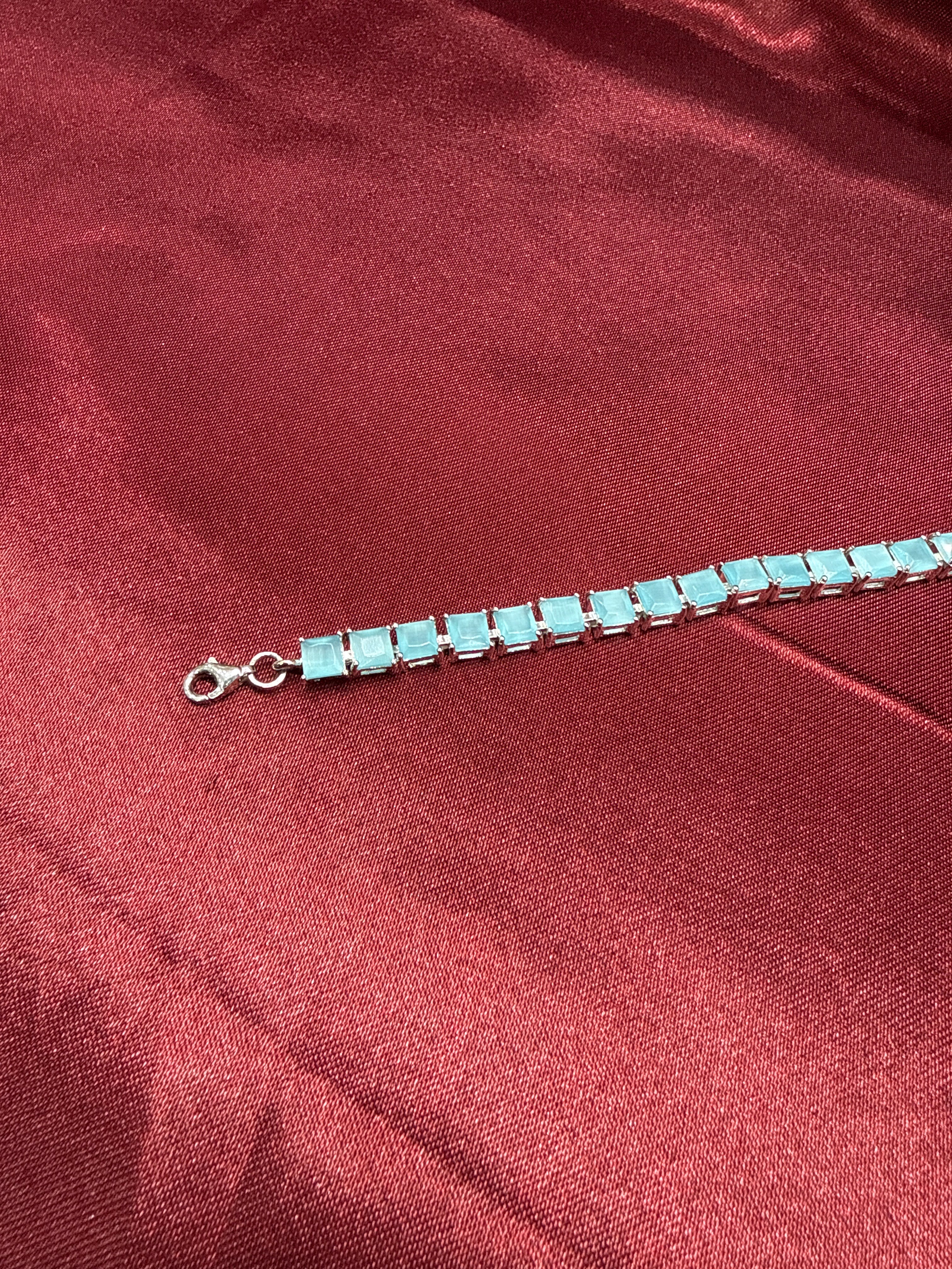 Women’s Fancy Silver 925 Tennis Bracelet (5mm)