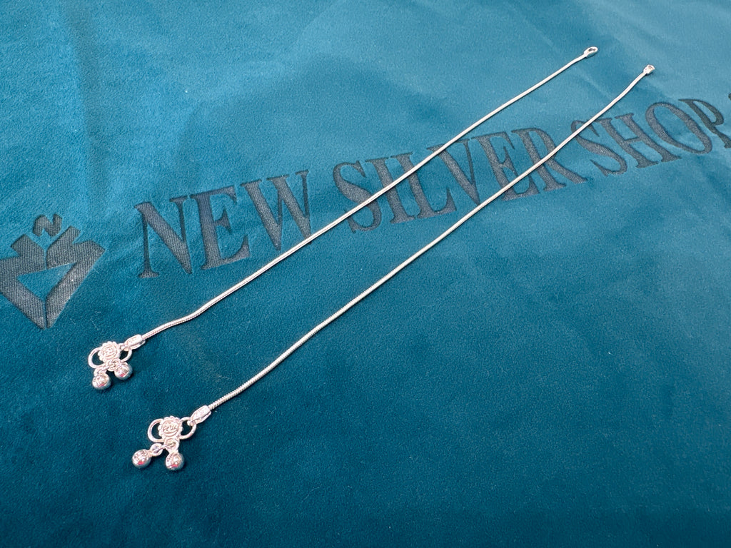 Women’s Fancy/Traditional Silver Anklet