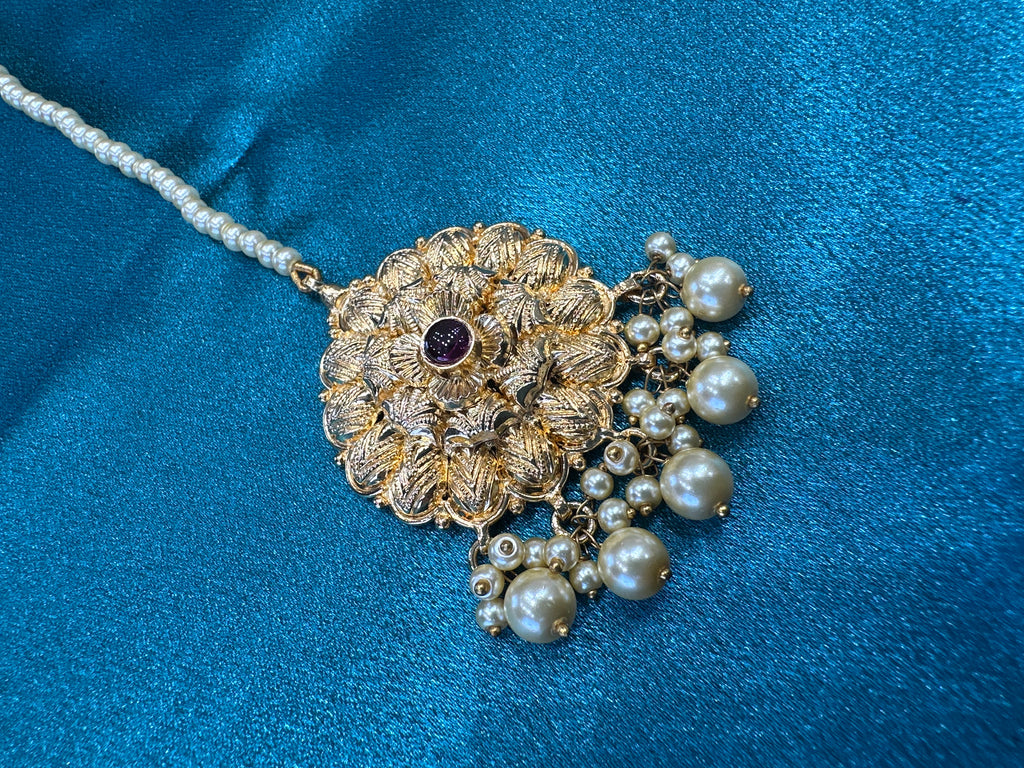 Silver Tikka with Gold plating