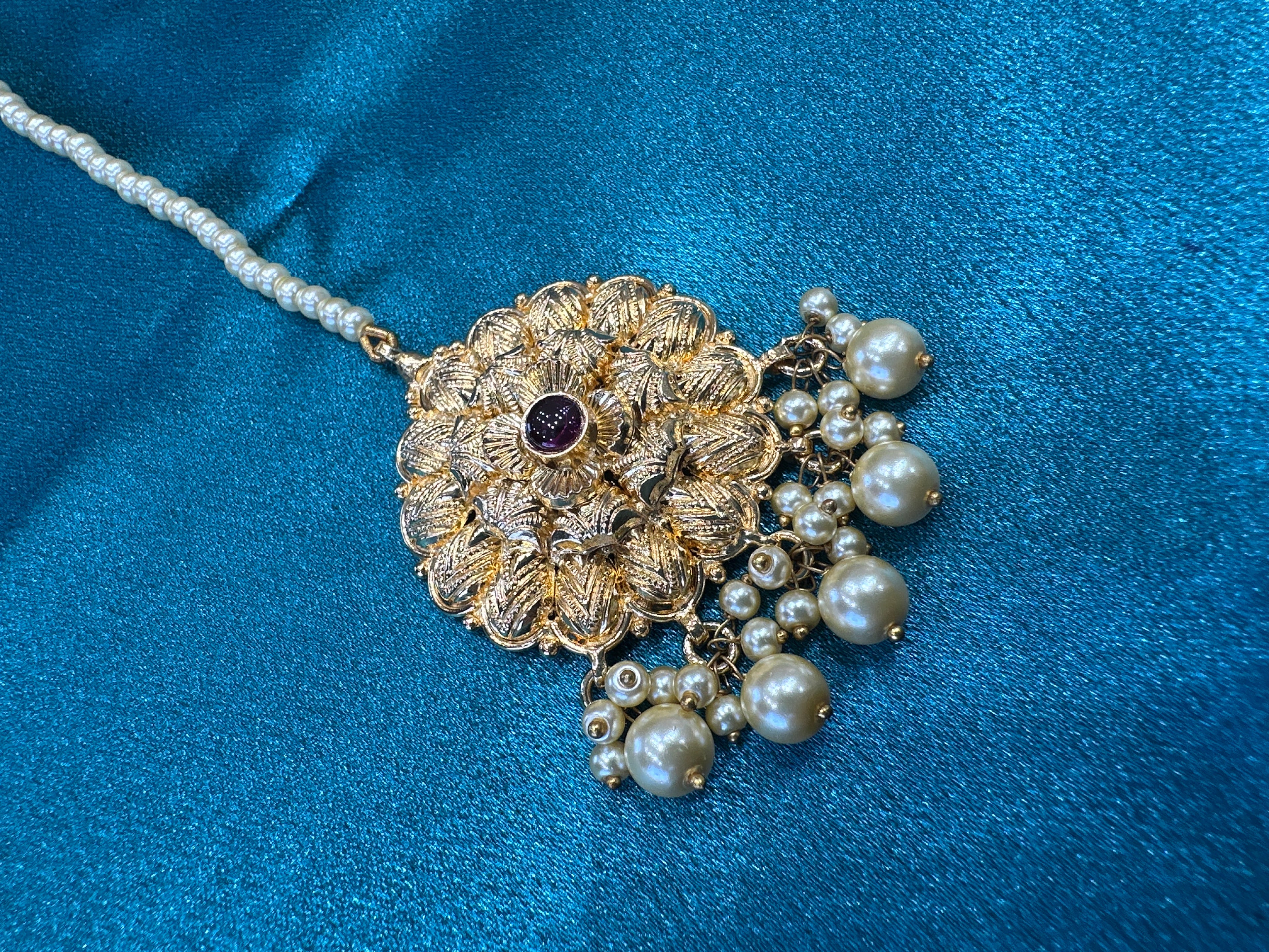 Silver Tikka with Gold plating