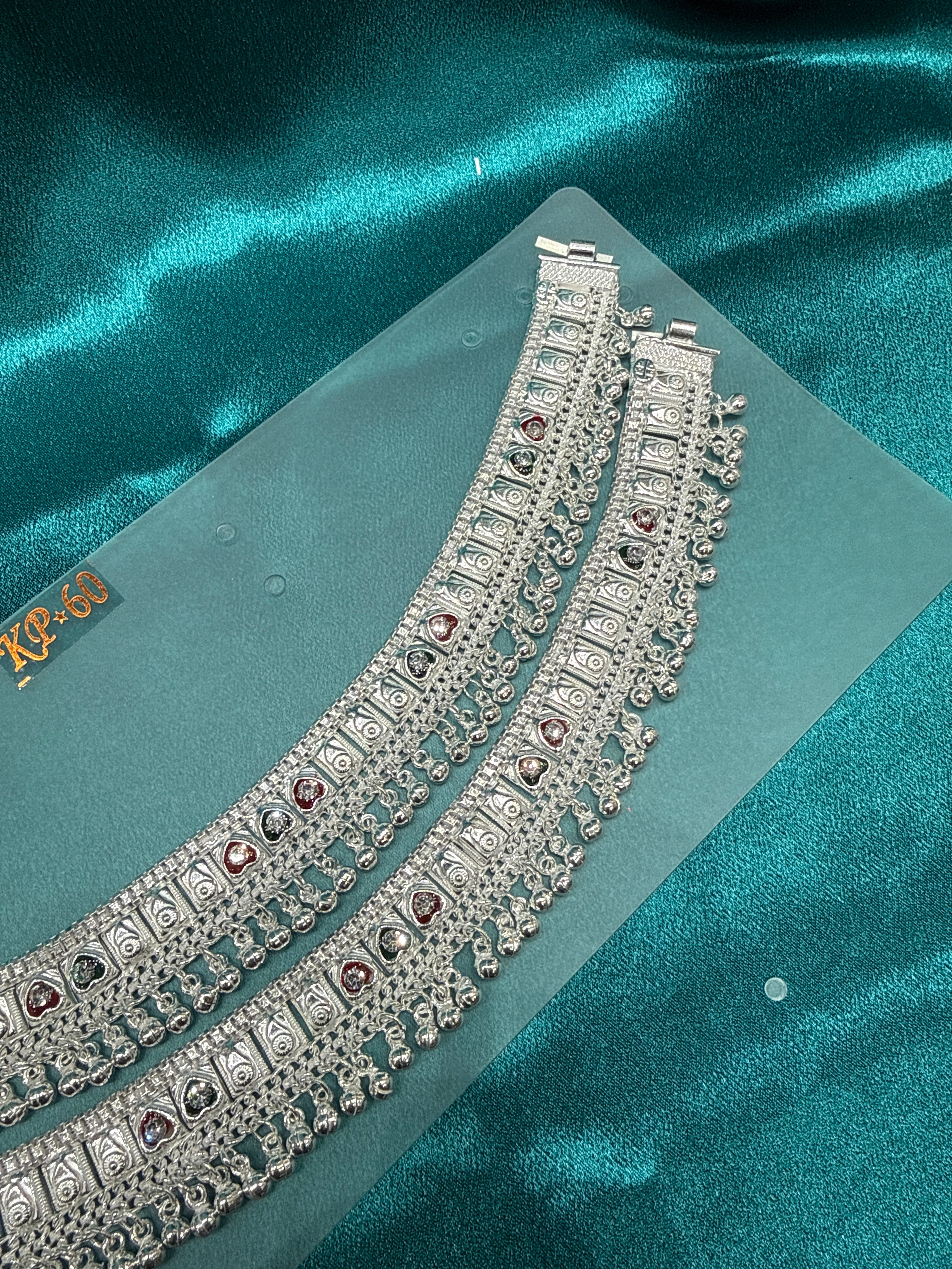 Women’s Traditional Heavy Weight Silver Anklet