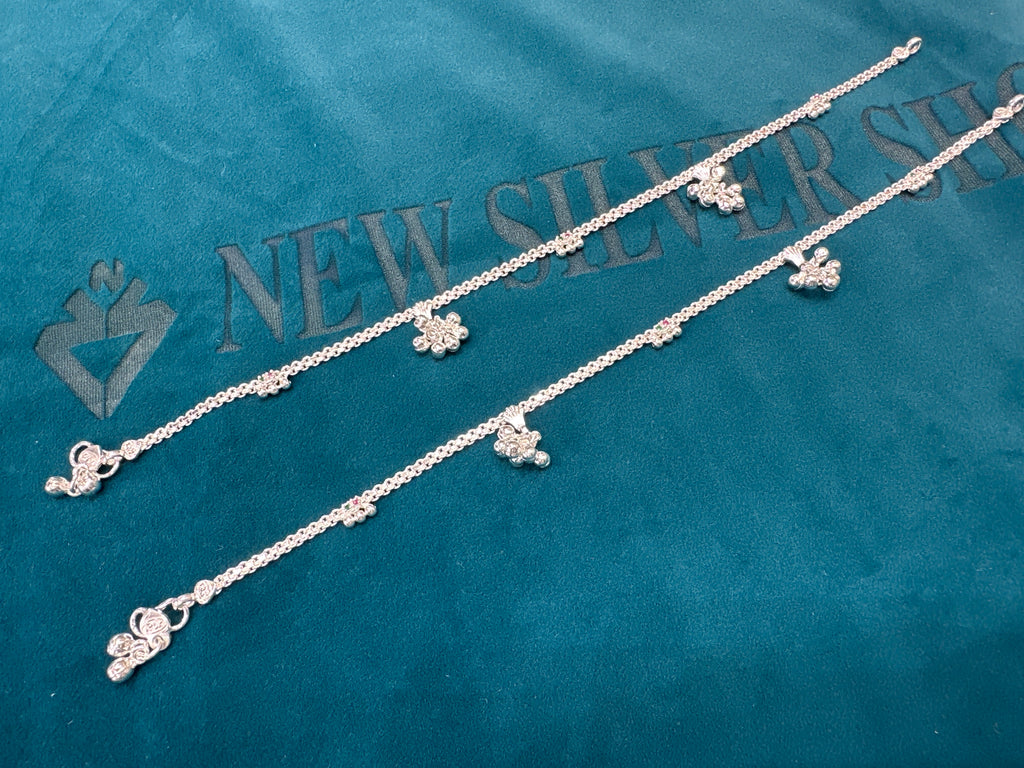 Women’s Fancy/Traditional Silver Anklet