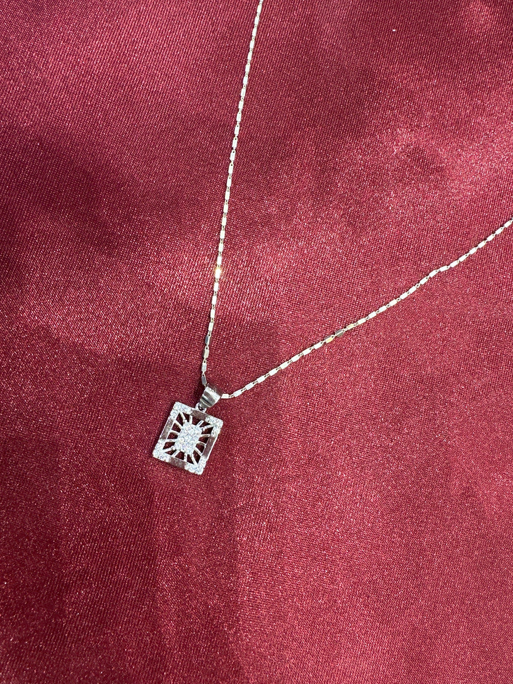 Women’s Fancy Silver pendant set