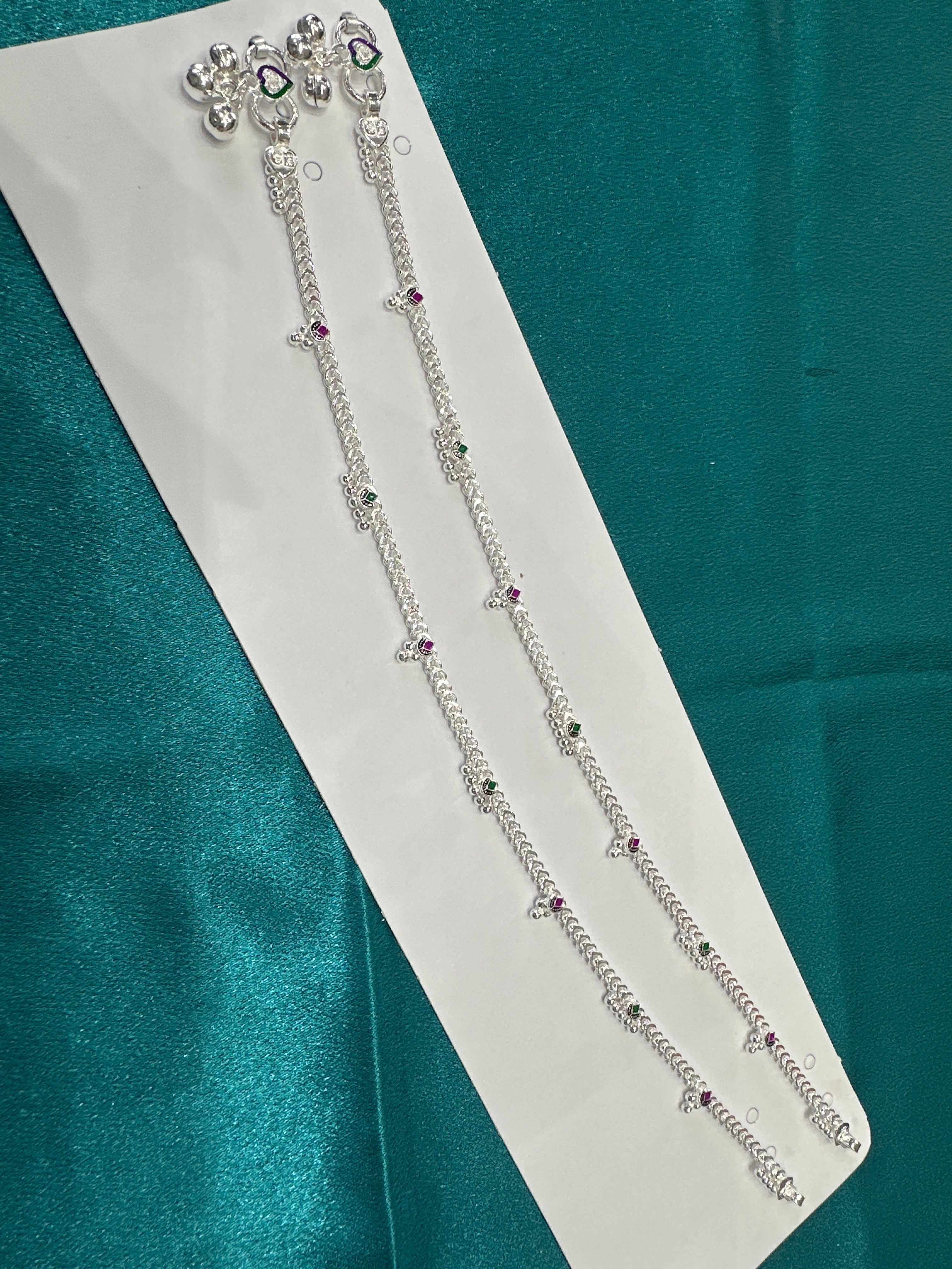 Women’s Fancy/Traditional Silver Anklet