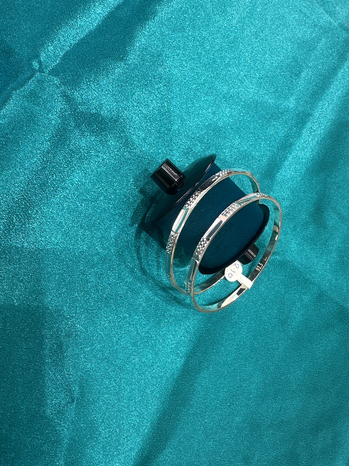 Designer Silver Bangles