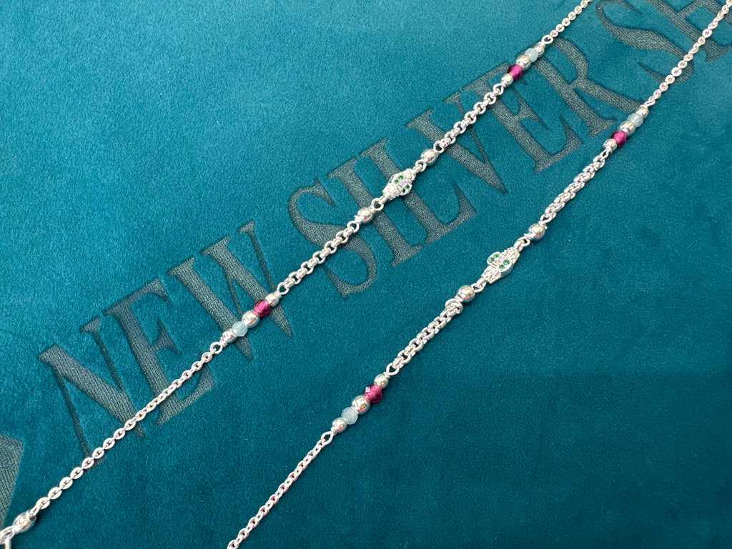 Women’s Fancy/Traditional Silver Anklet