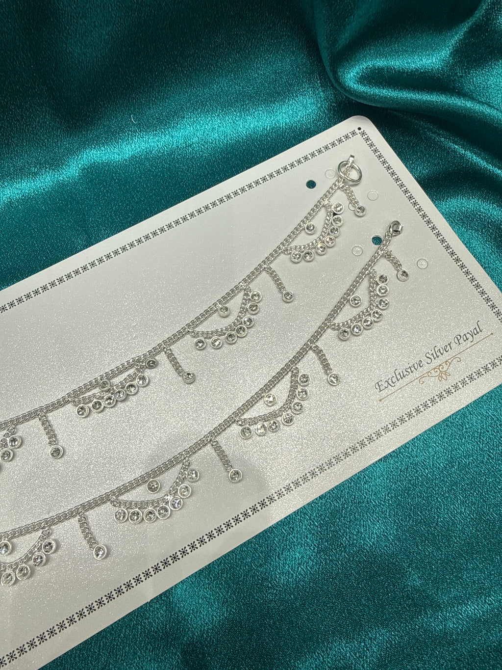Women’s Fancy/Designer Silver Anklet