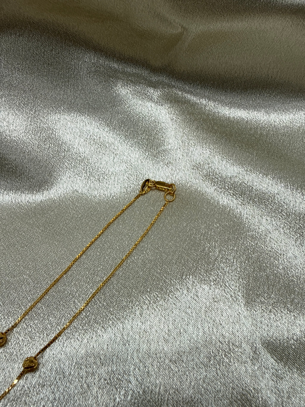22K Gold Chain (Bead Design)