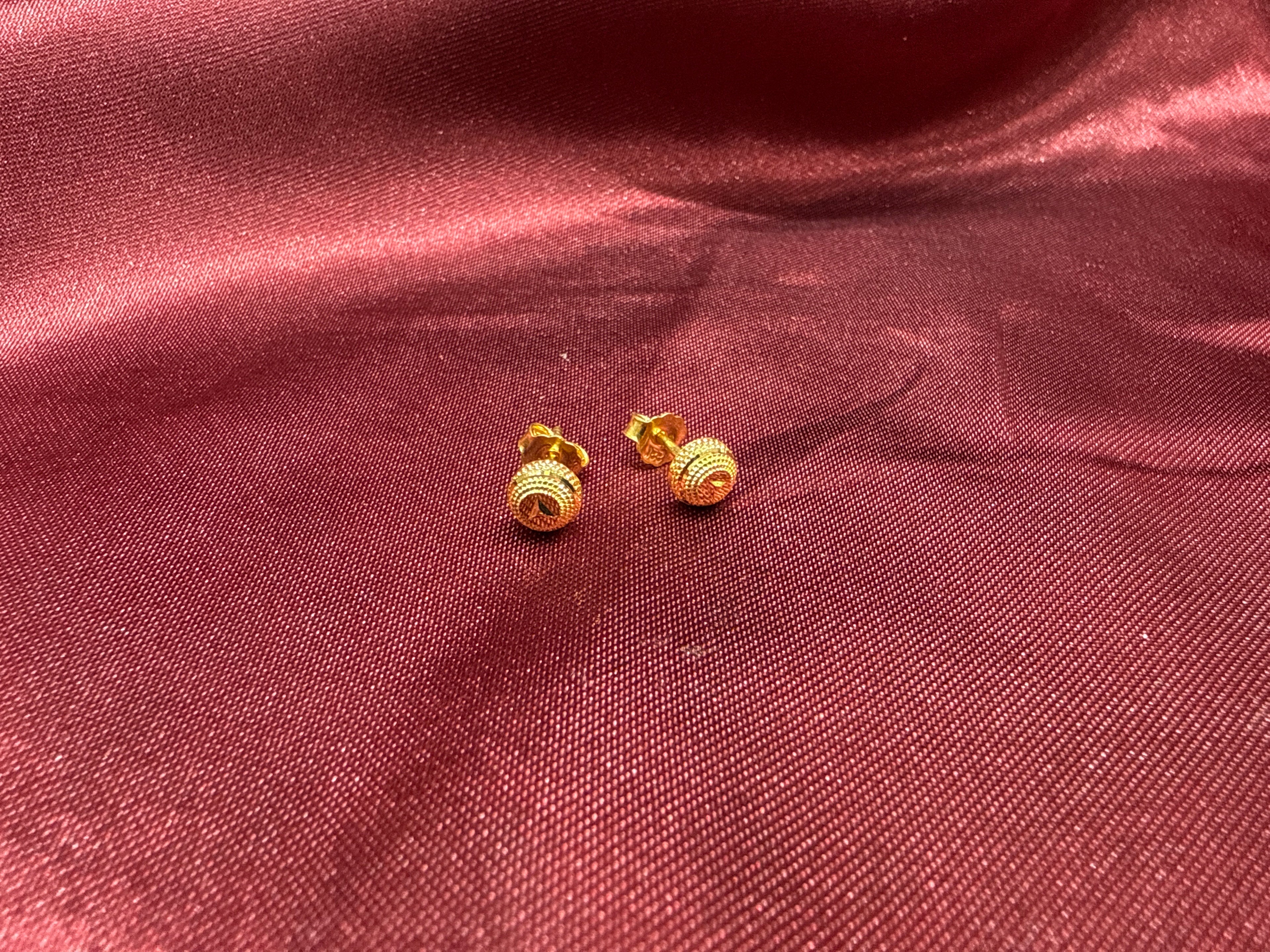 22k Gold Earrings