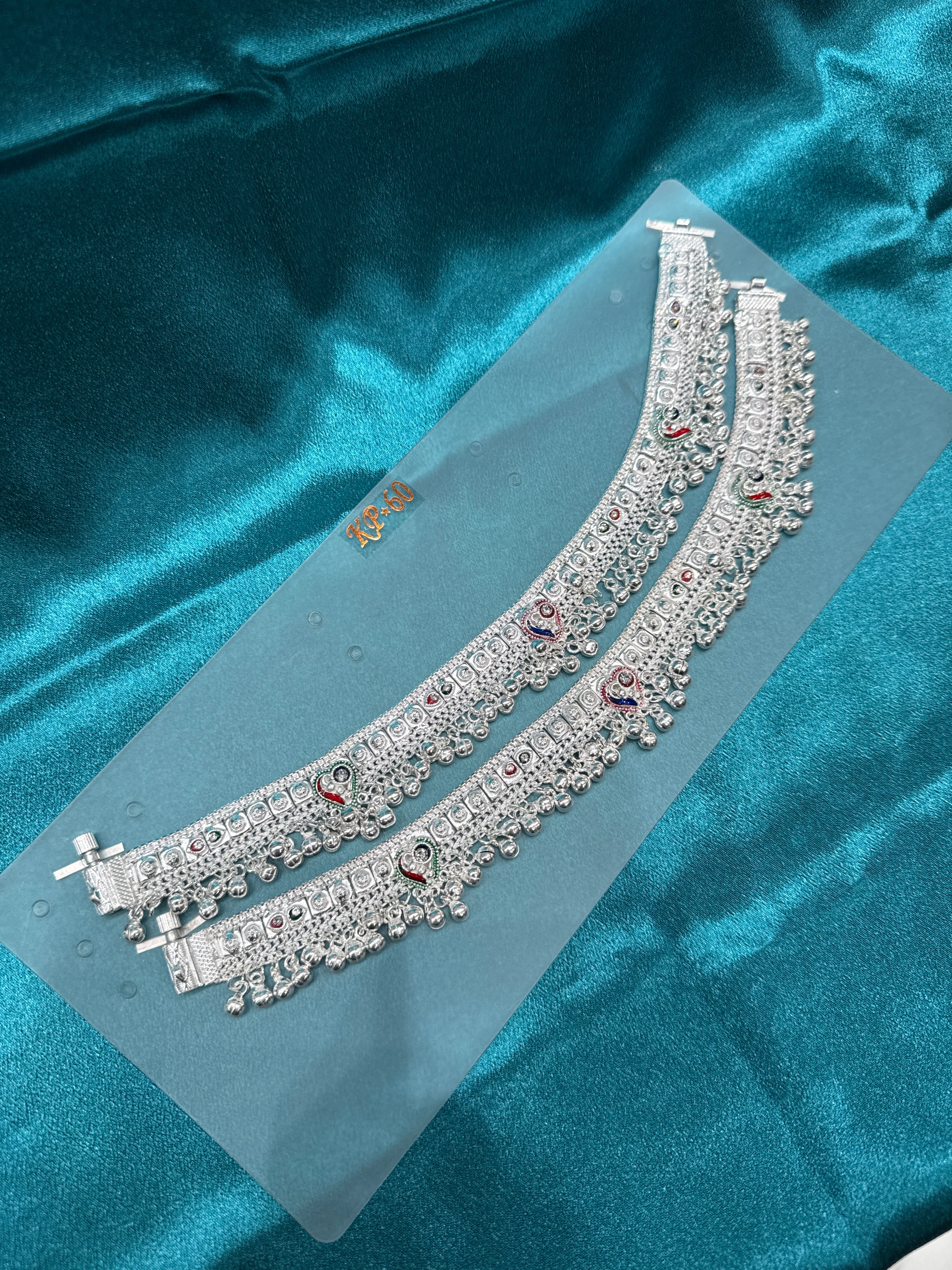 Women’s Traditional Heavy Weight Silver Anklet