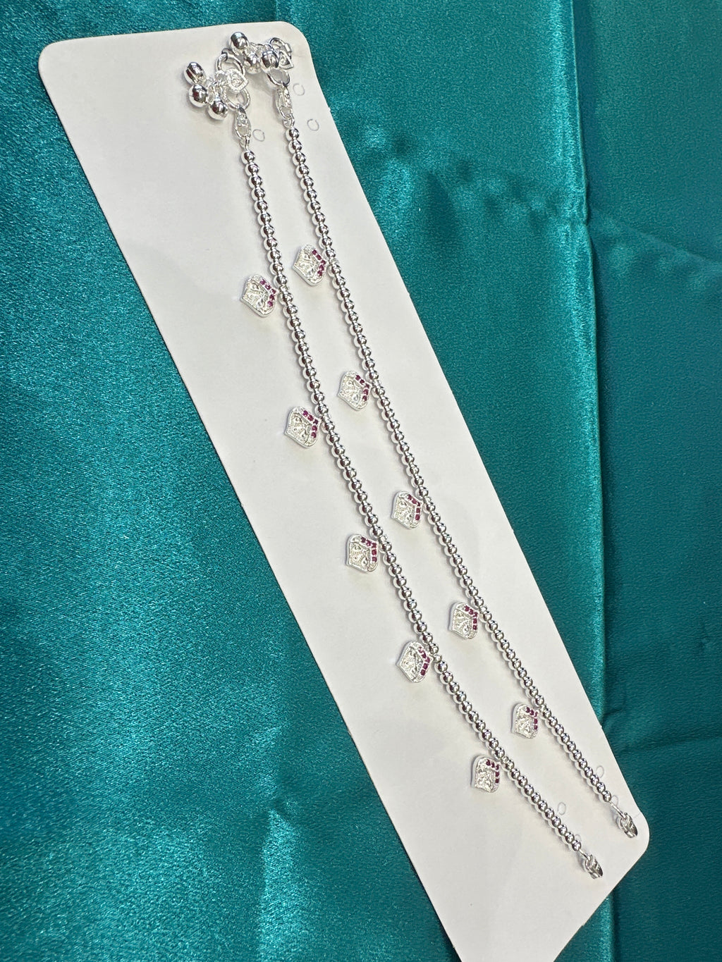 Women’s Fancy/Traditional Silver Anklet