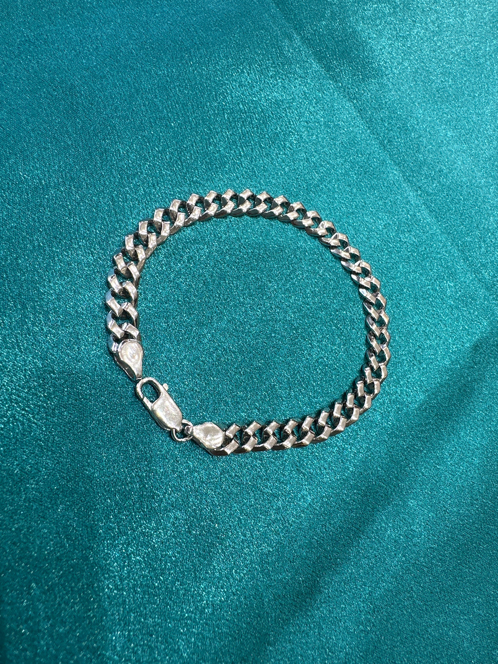 Men’s Designer Silver Bracelet (8mm)