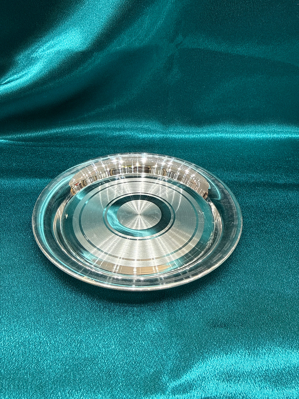 Plain Silver Plate (5 inch)