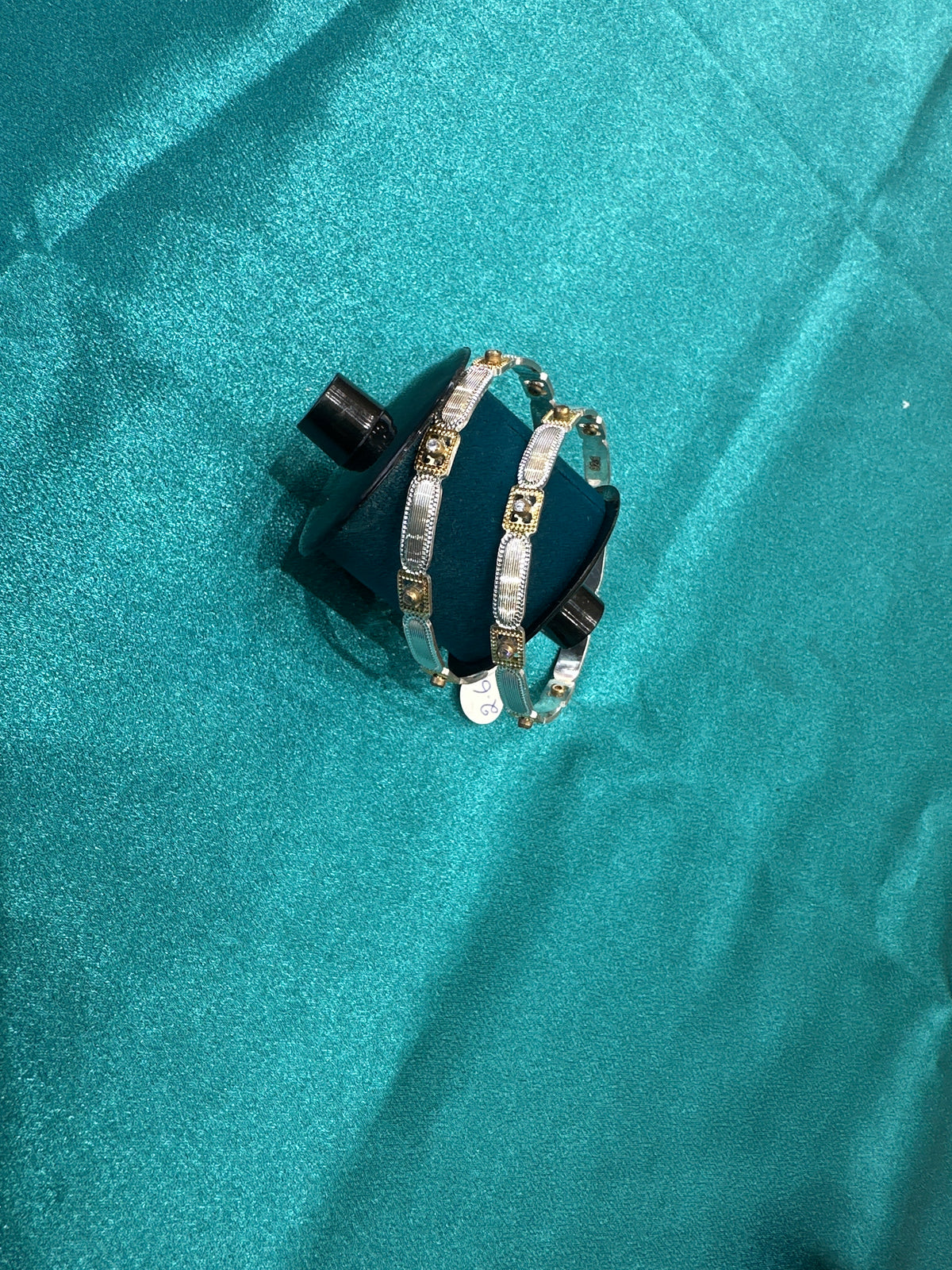 Designer Silver Bangles