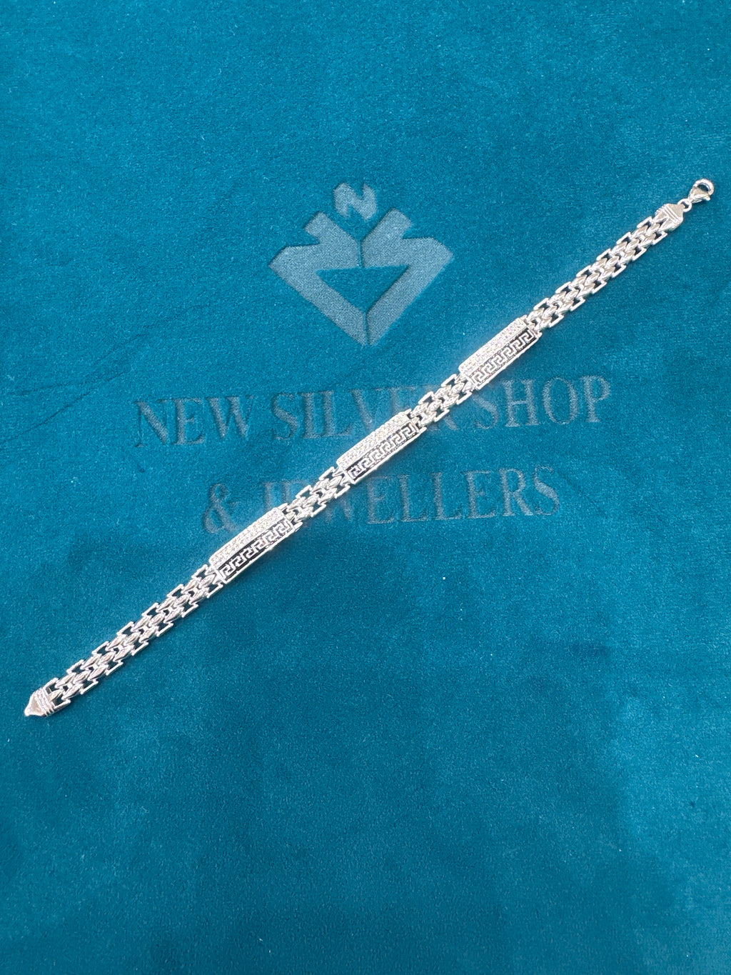 Men’s Designer Silver Bracelet (7mm)