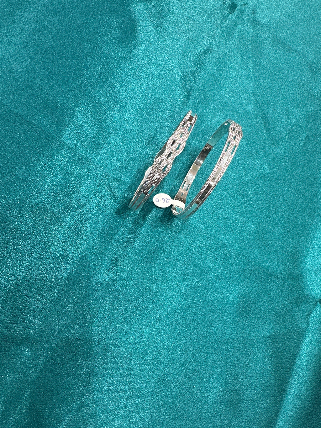 Designer Silver Bangles