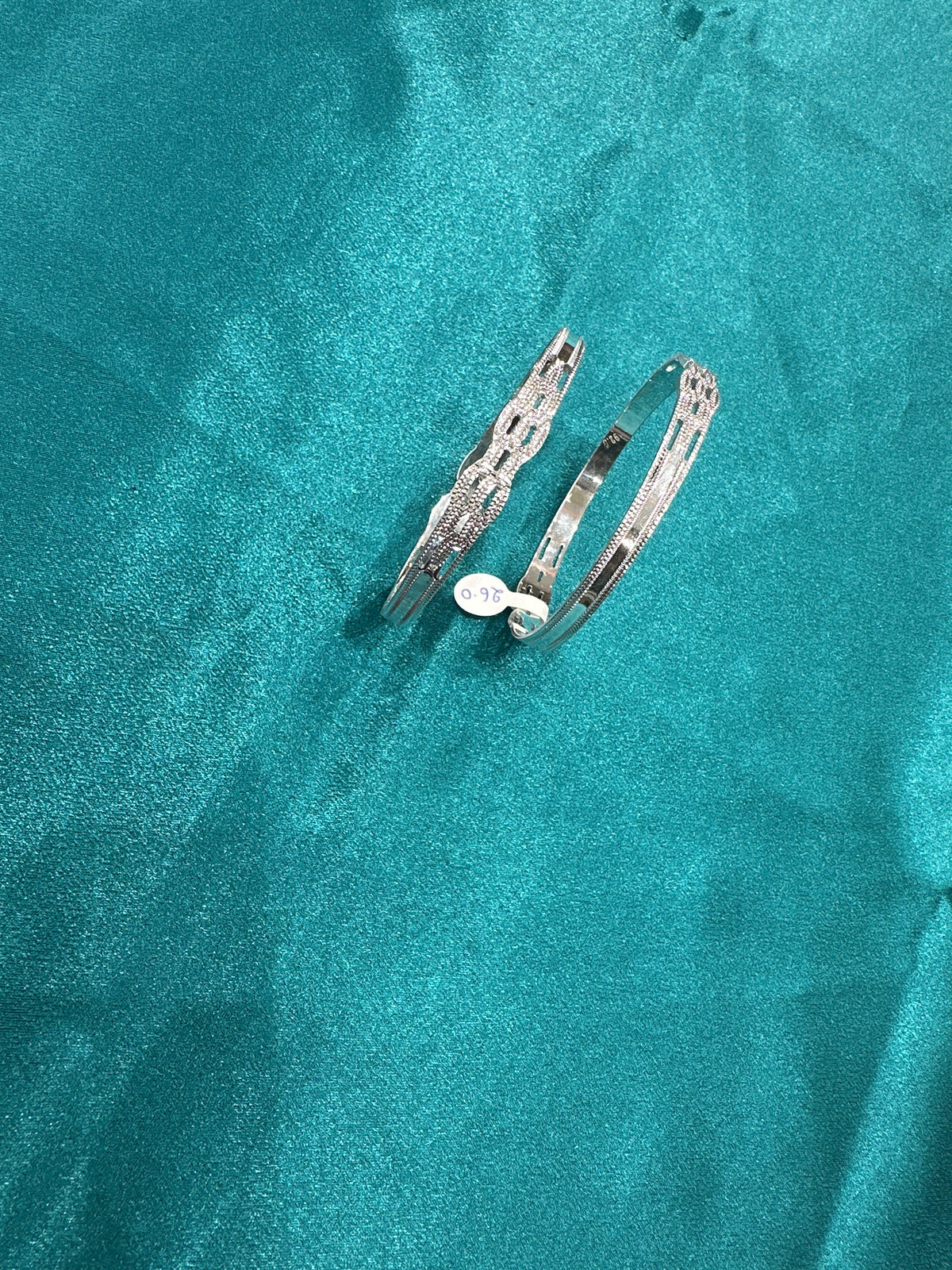 Designer Silver Bangles