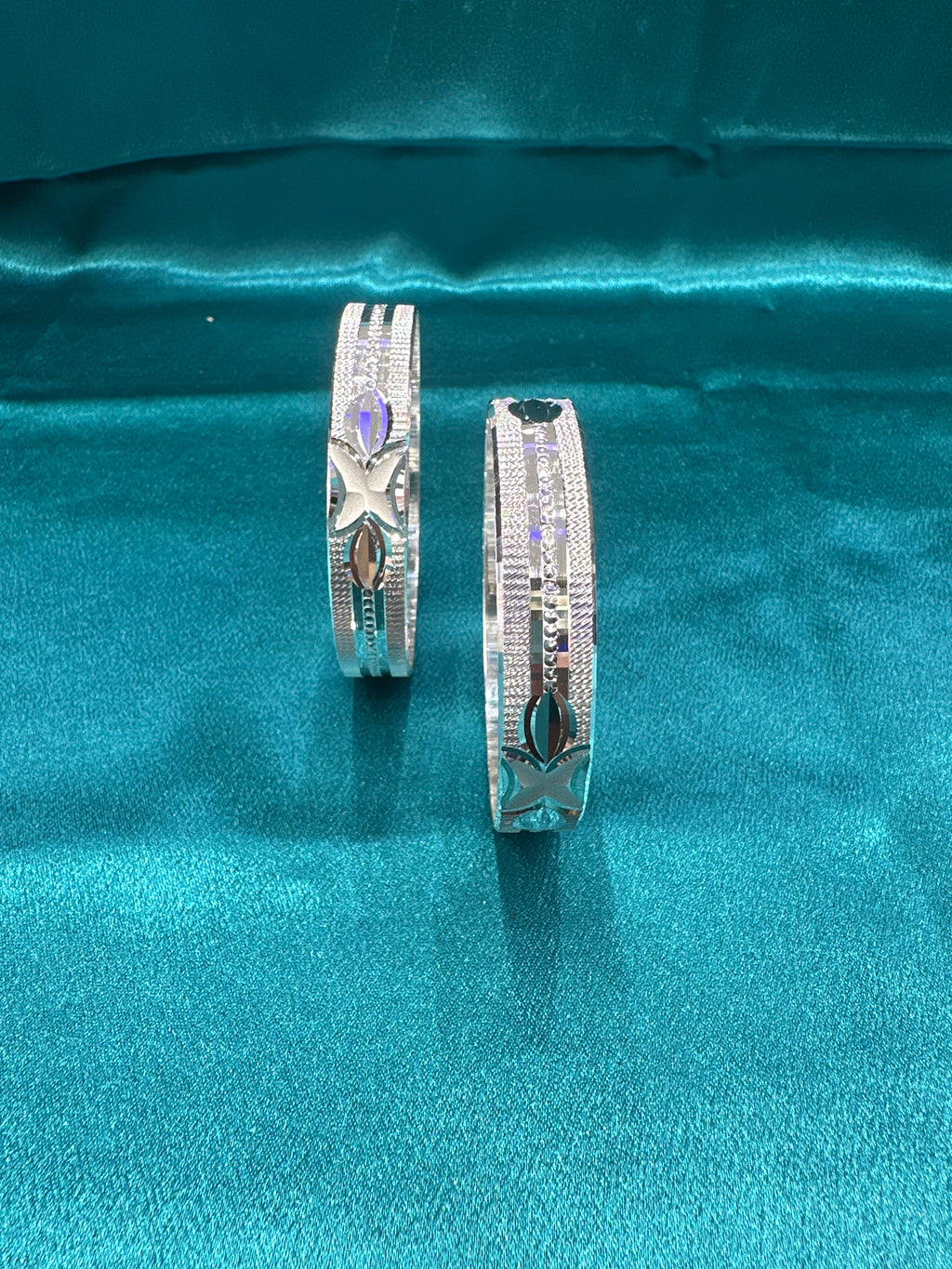 Designer Silver Bangles