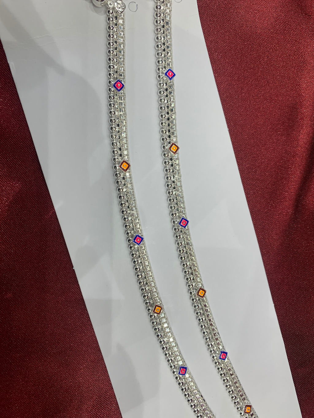 Women’s Fancy/Traditional Silver Anklet