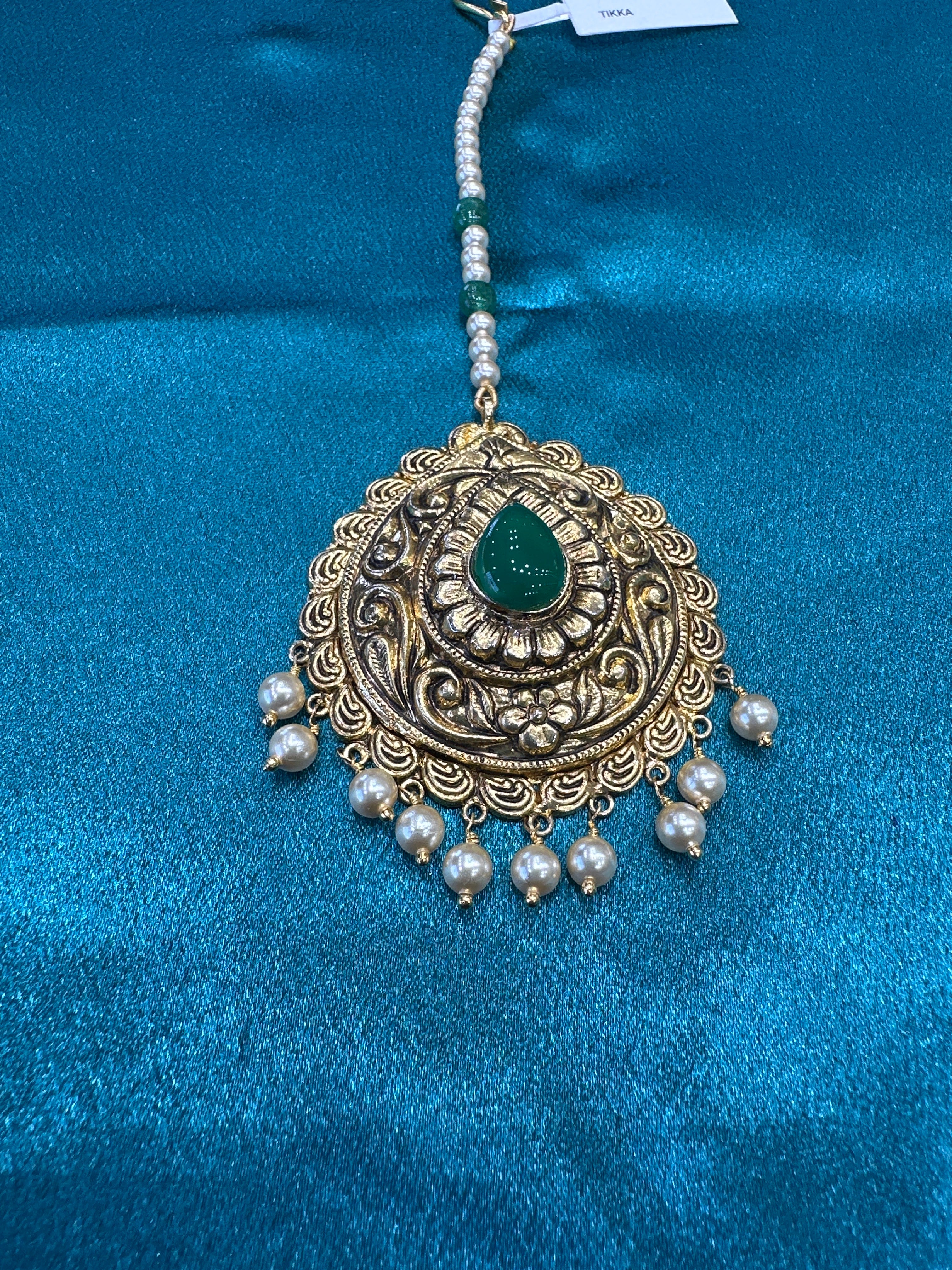 Silver Tikka with Gold plating