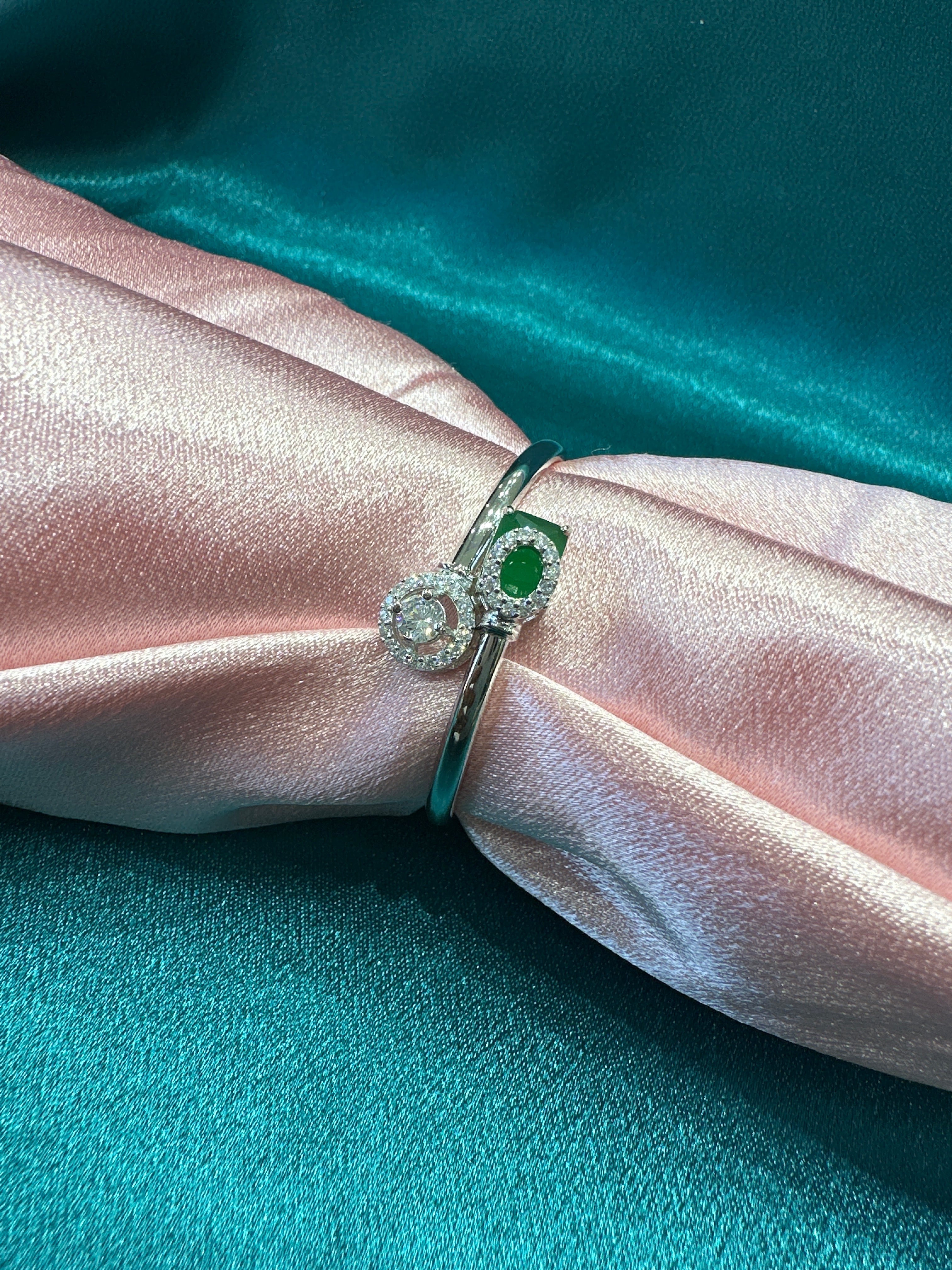 Fancy Silver baby bangles