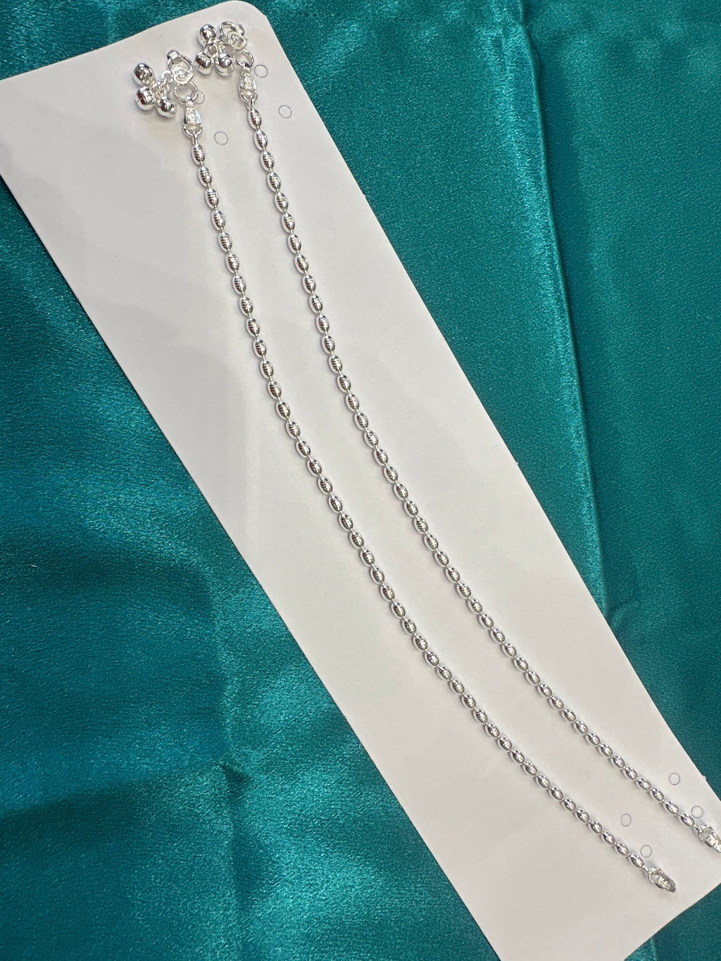 Women’s Fancy/Traditional Silver Anklet