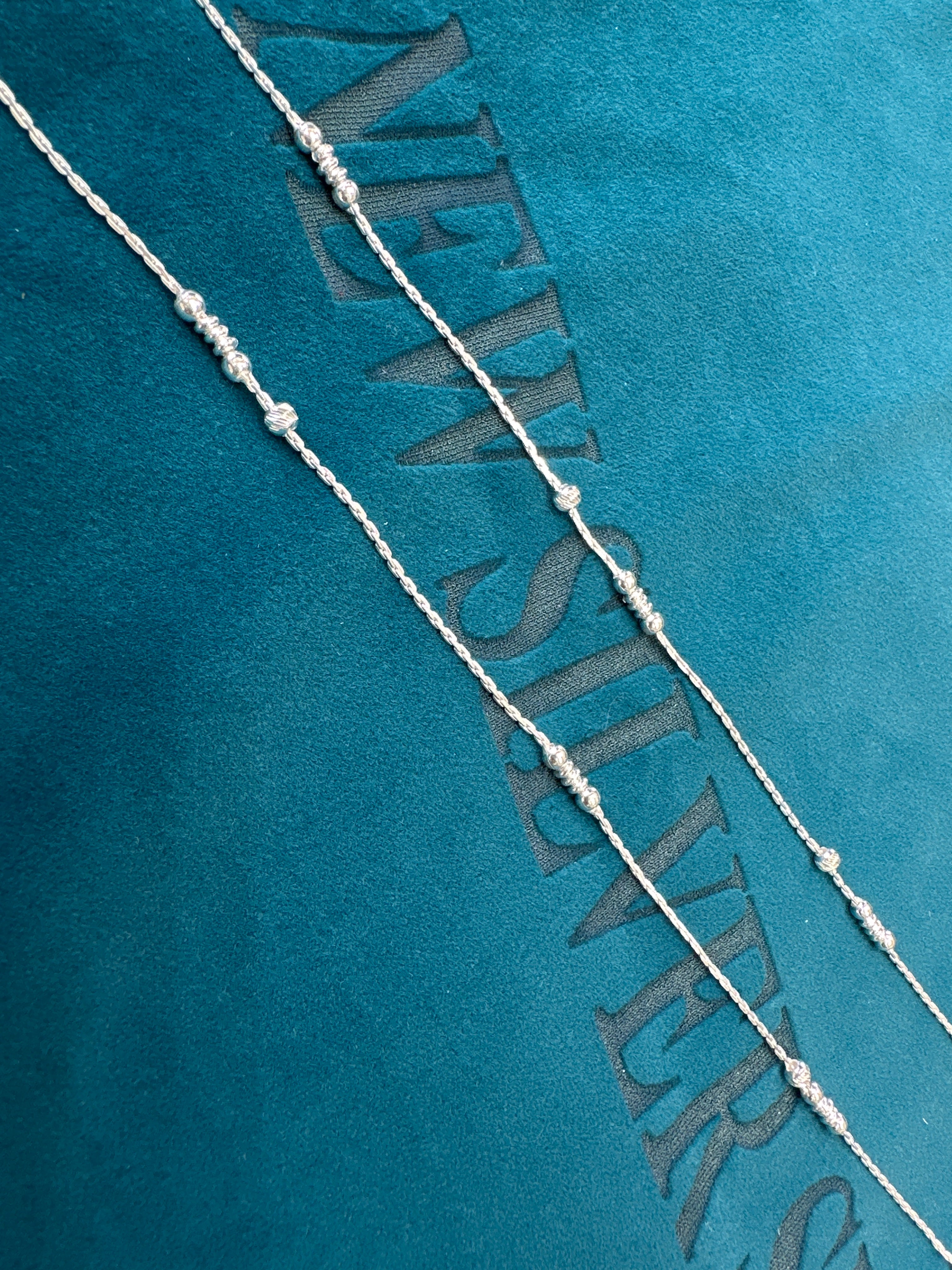 Women’s Fancy/Traditional Silver Anklet