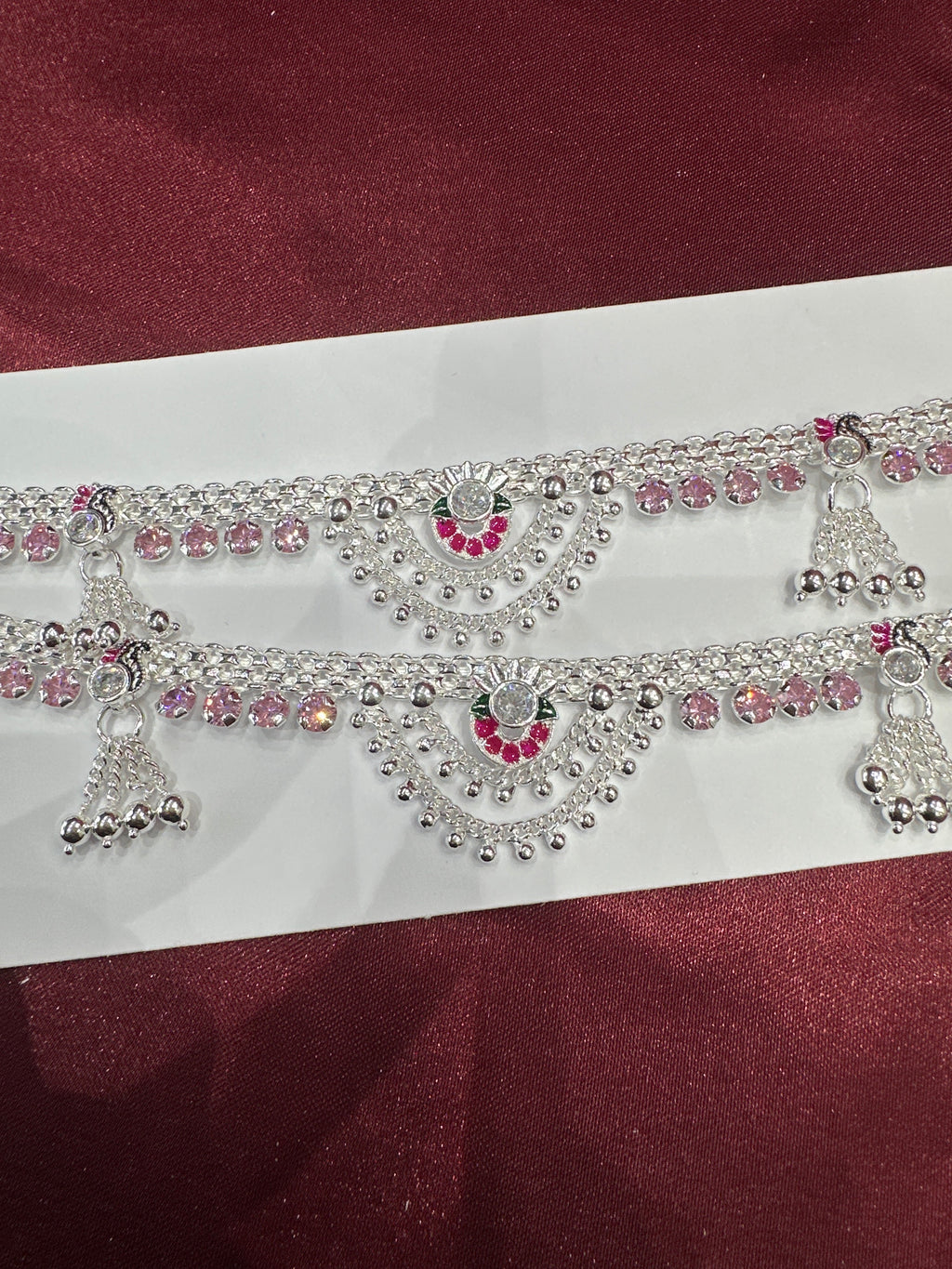 Women’s Fancy/Traditional Silver Anklet