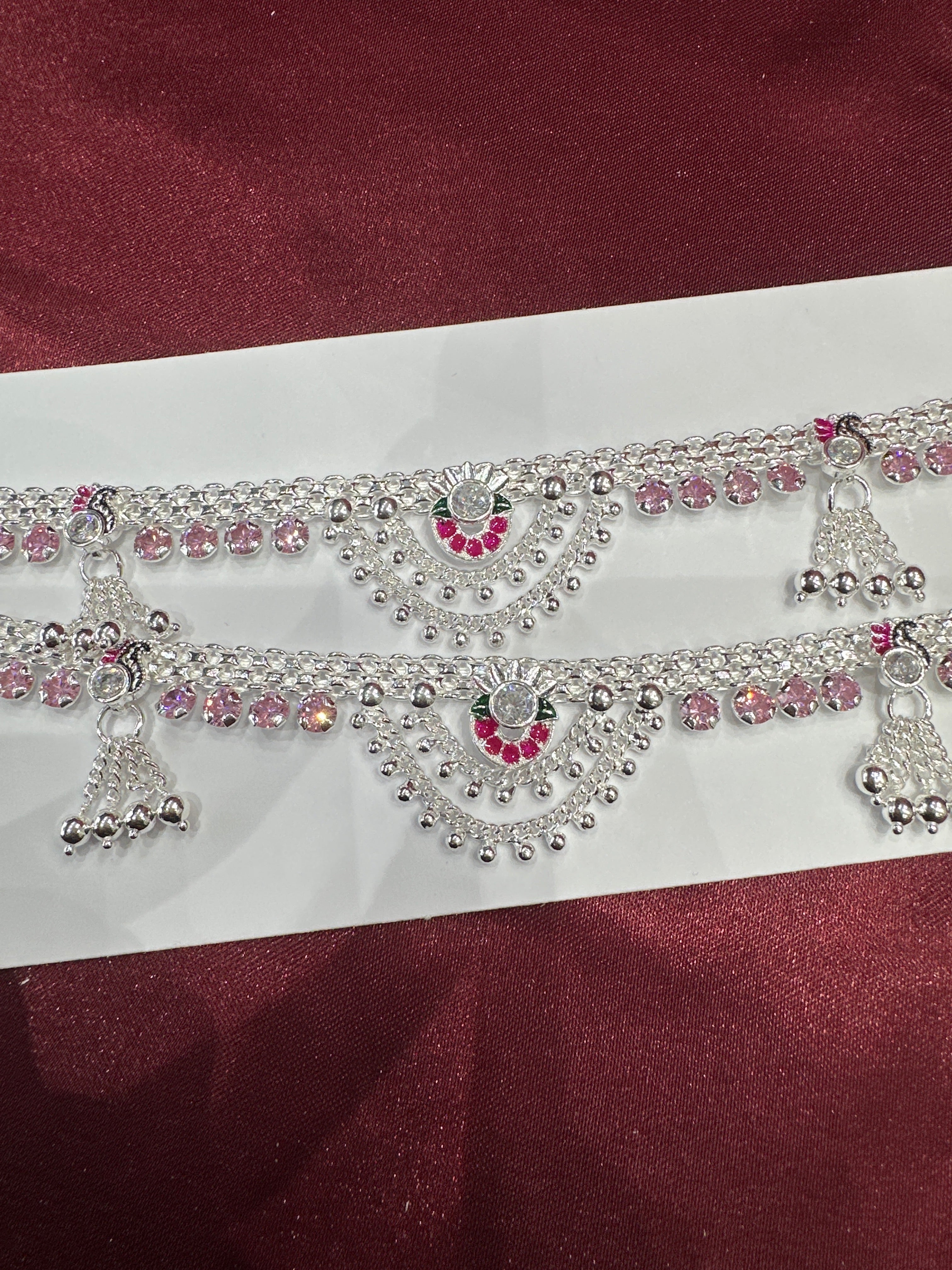 Women’s Fancy/Traditional Silver Anklet